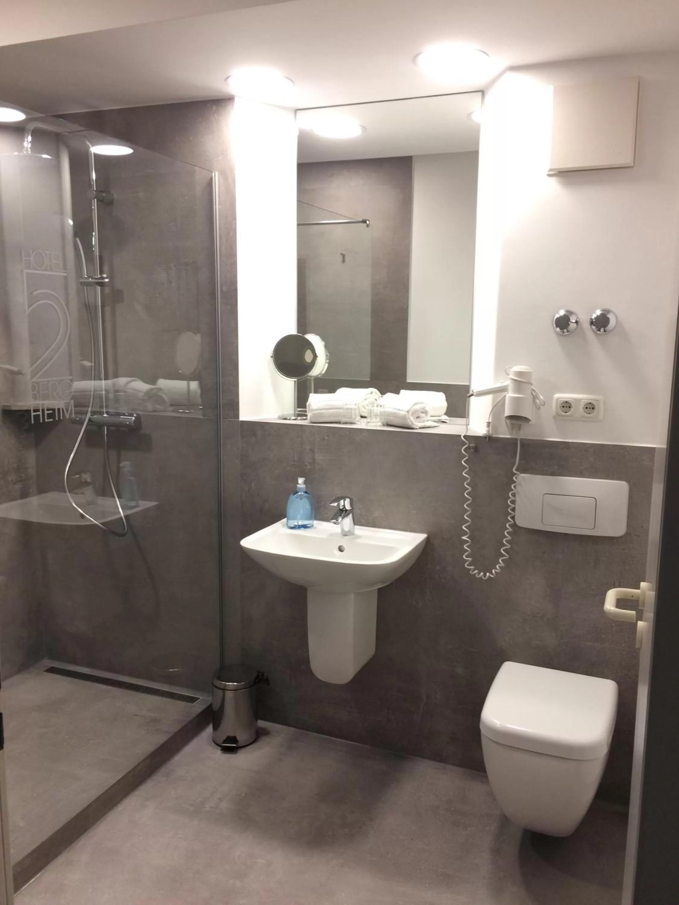 Shower in Hotel52 Bergheim