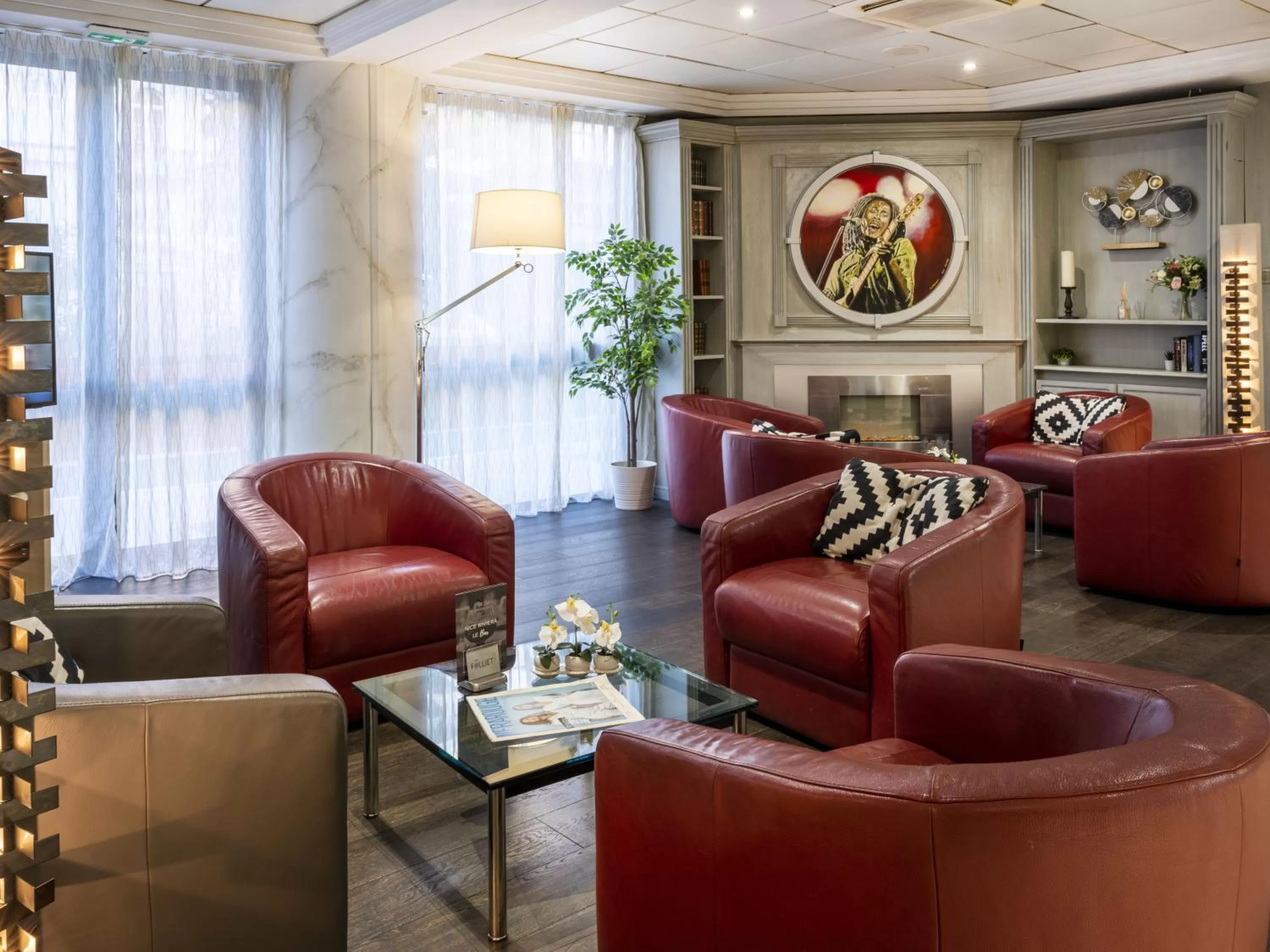 Living room in Hotel Nice Riviera