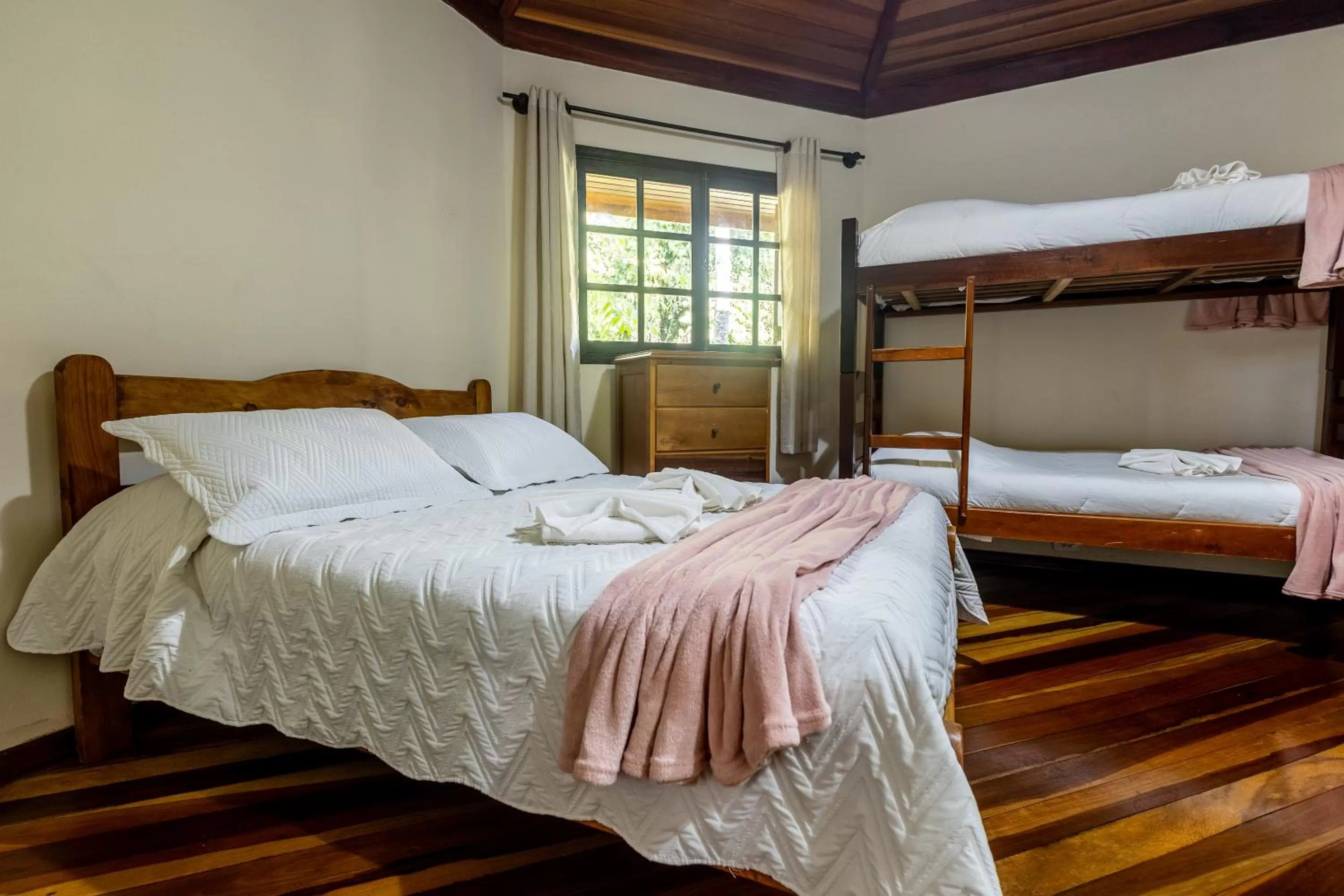 Bed in Pousada 3 Pinheiros