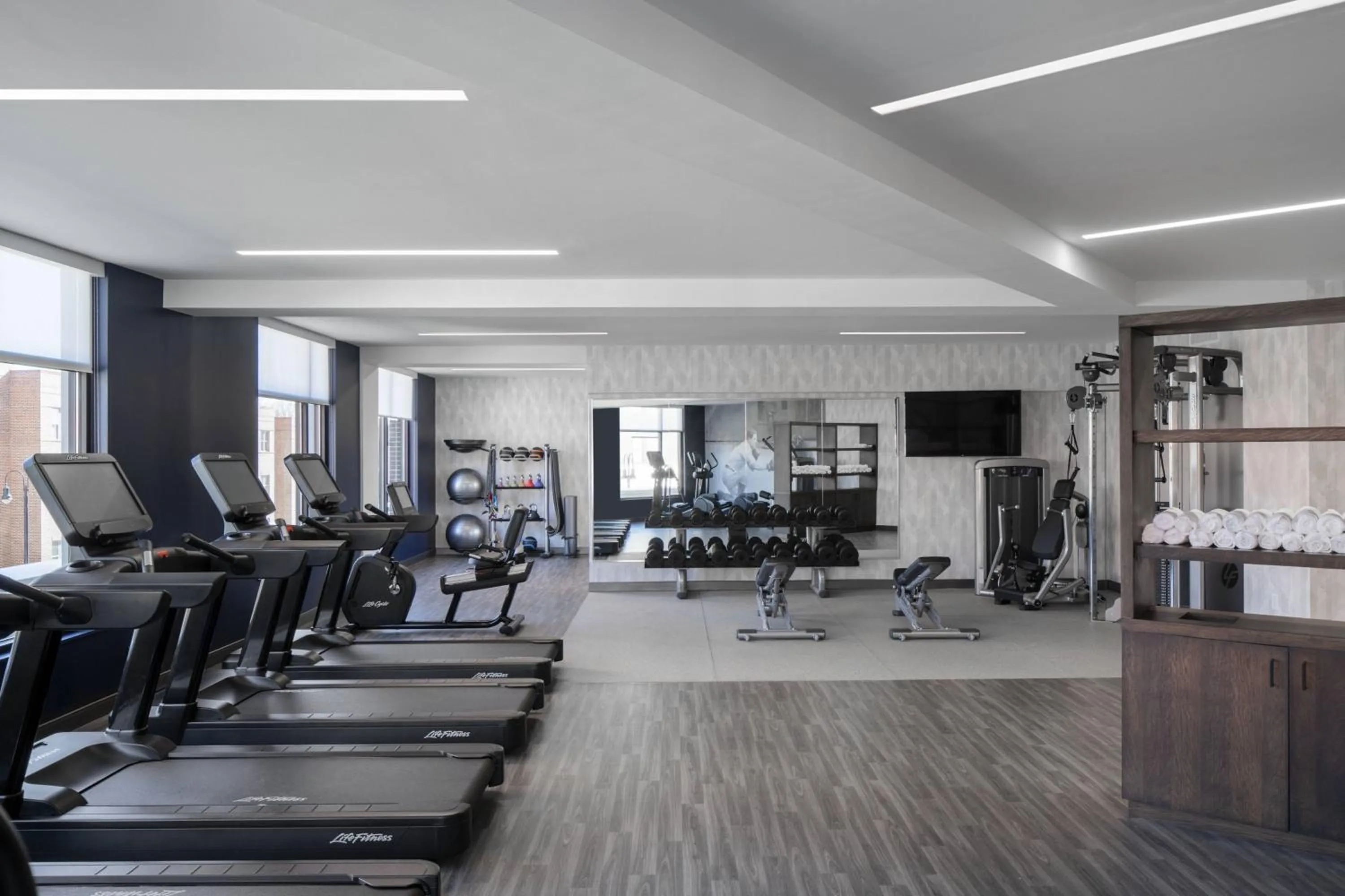 Fitness centre/facilities in Trilith Guesthouse, Fayetteville, GA, a Tribute Portfolio Hotel