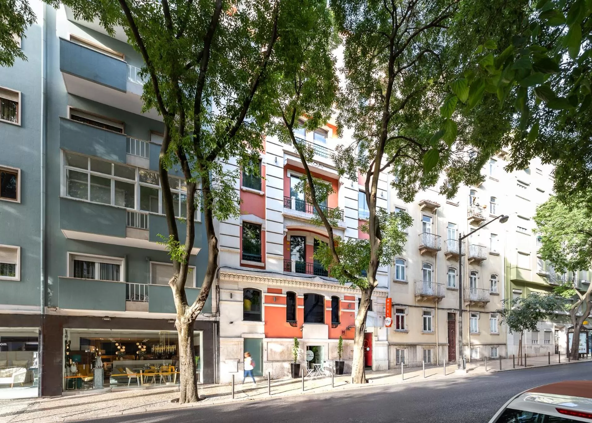 Property building in Hotel Luena