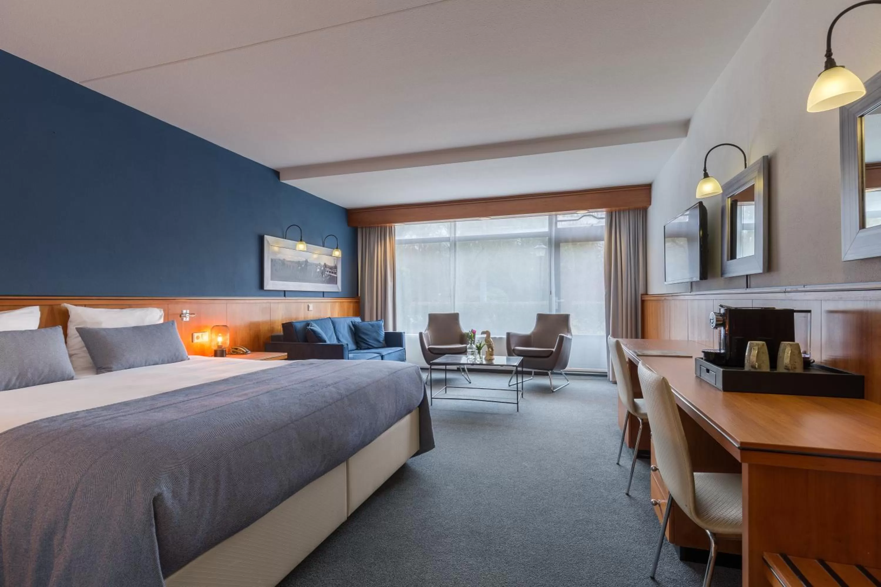 Bed in Van der Valk hotel Den Haag Wassenaar