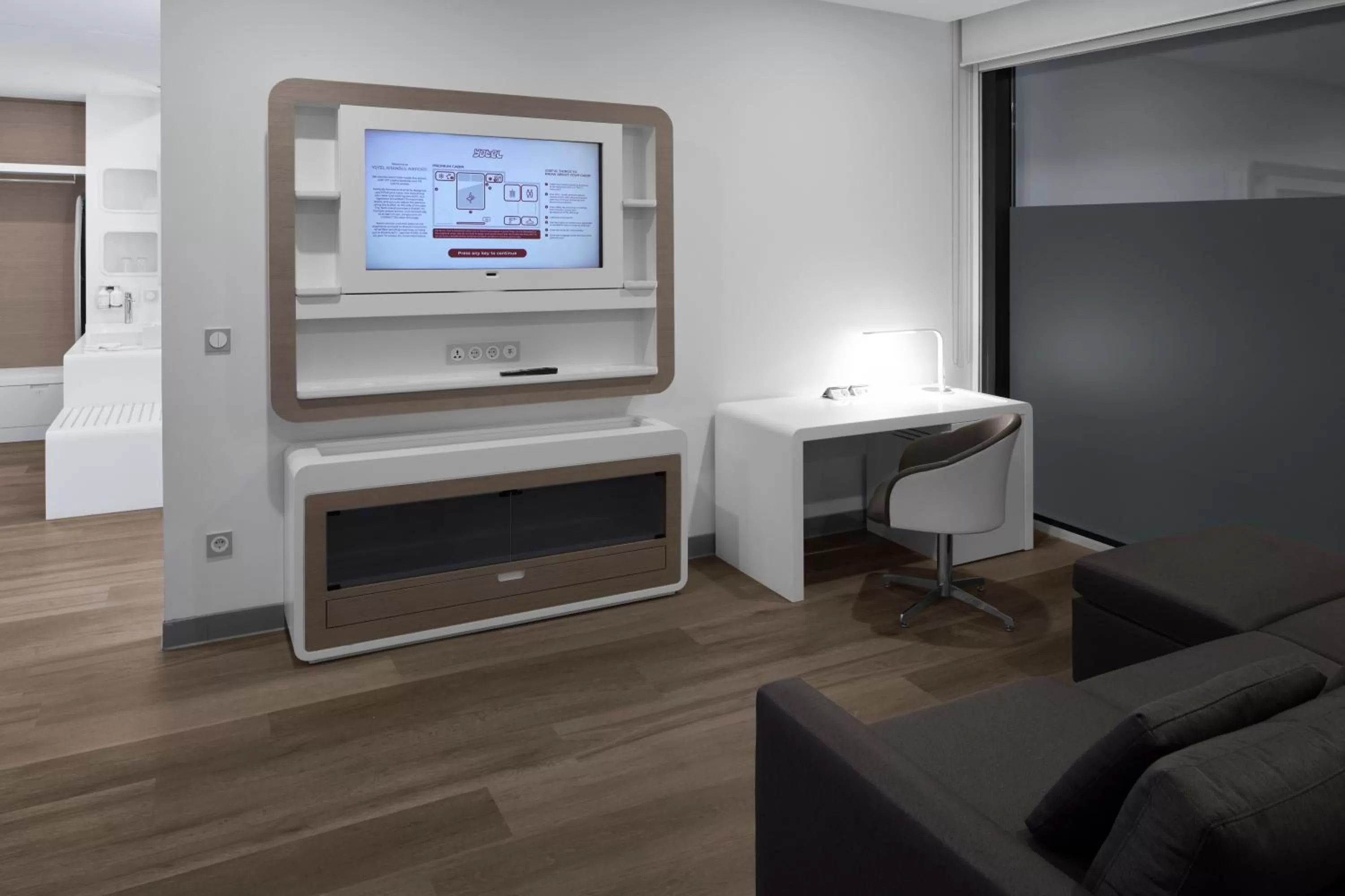 Living room in YOTELAIR Istanbul Airport, Duty free - International Transit area