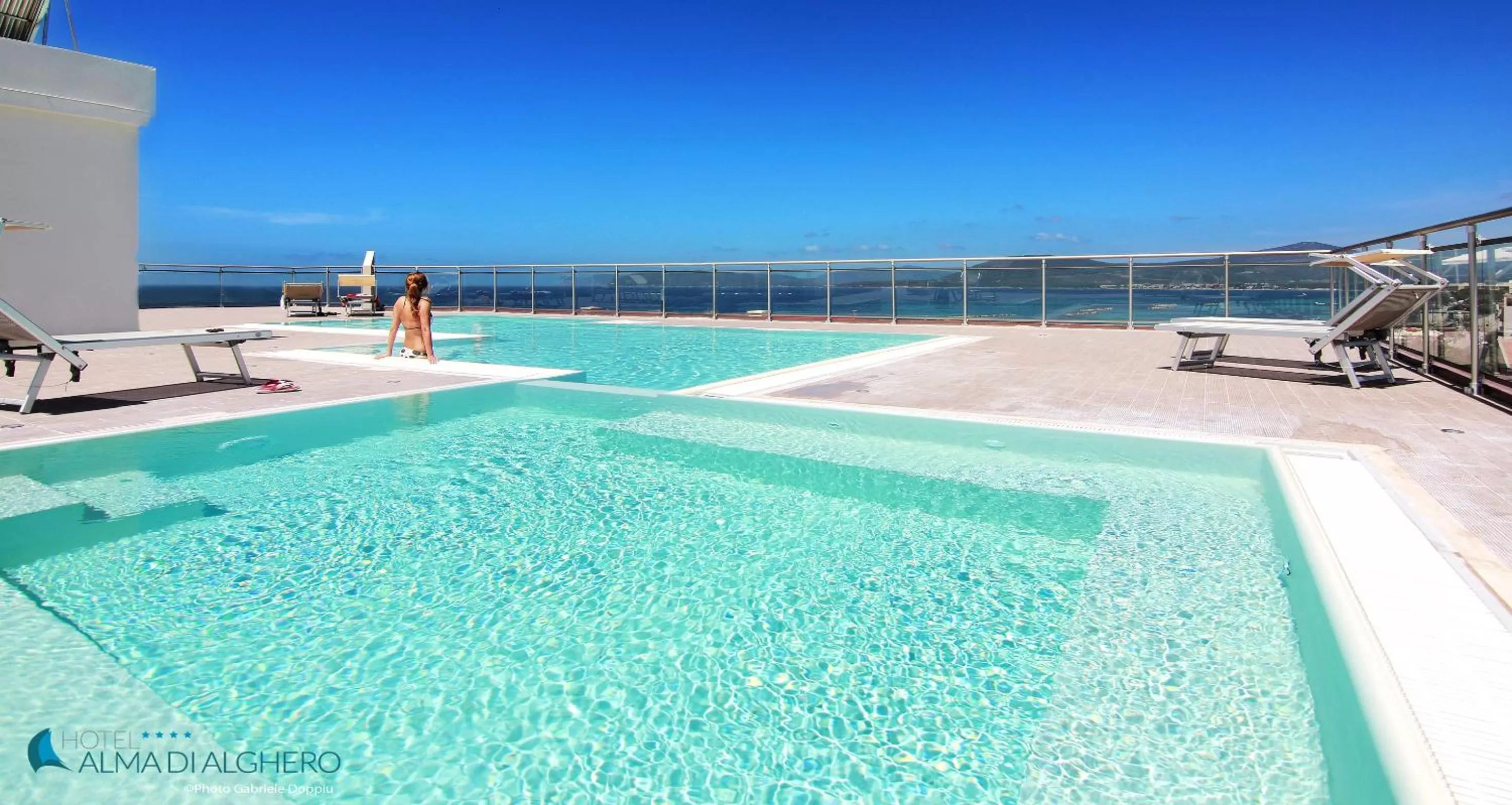 Swimming pool in Alma di Alghero Hotel