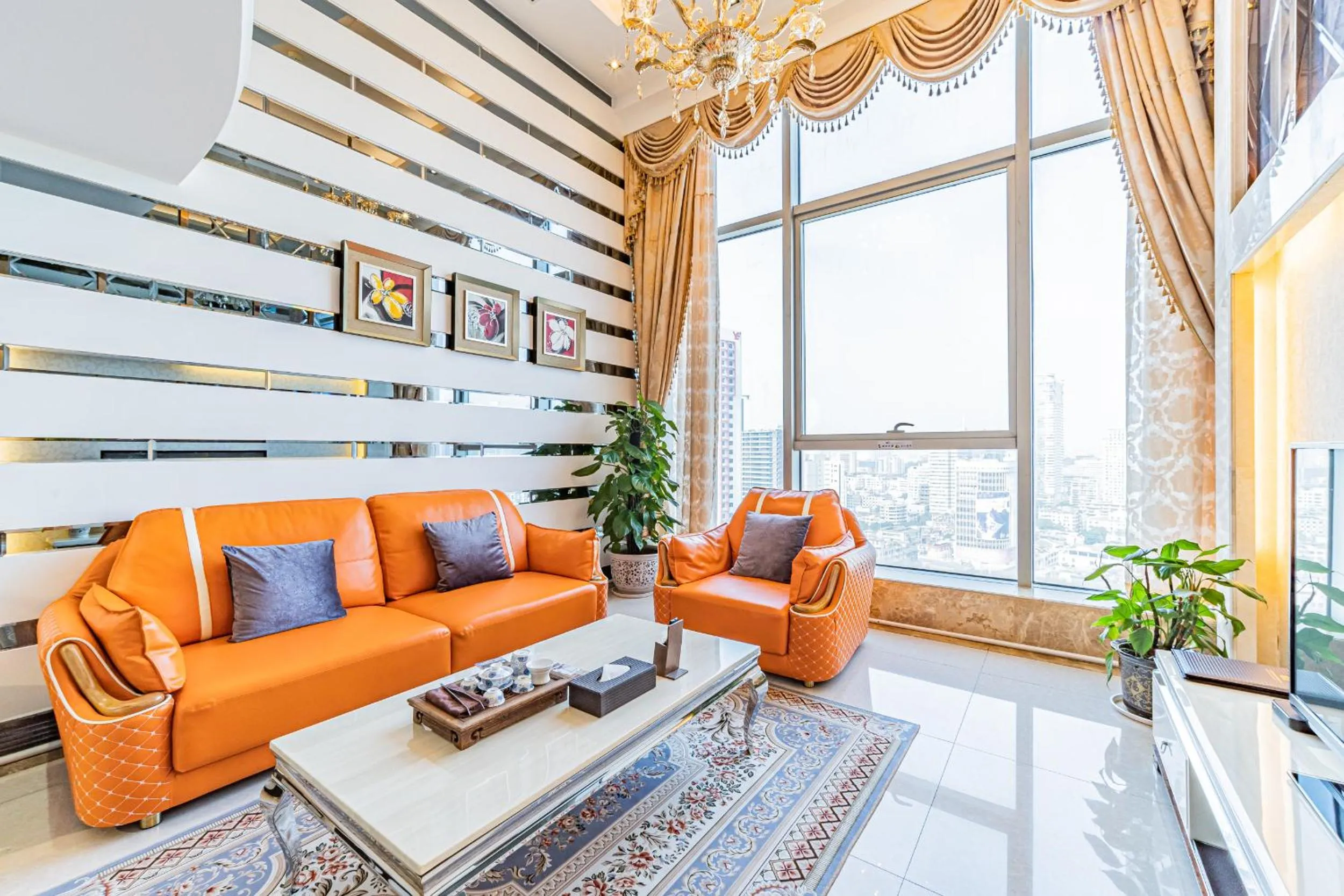 Living room in South & North International Apartment Beijing Road