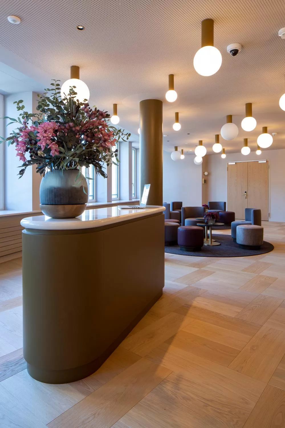 Lobby or reception in Hotel Walhalla