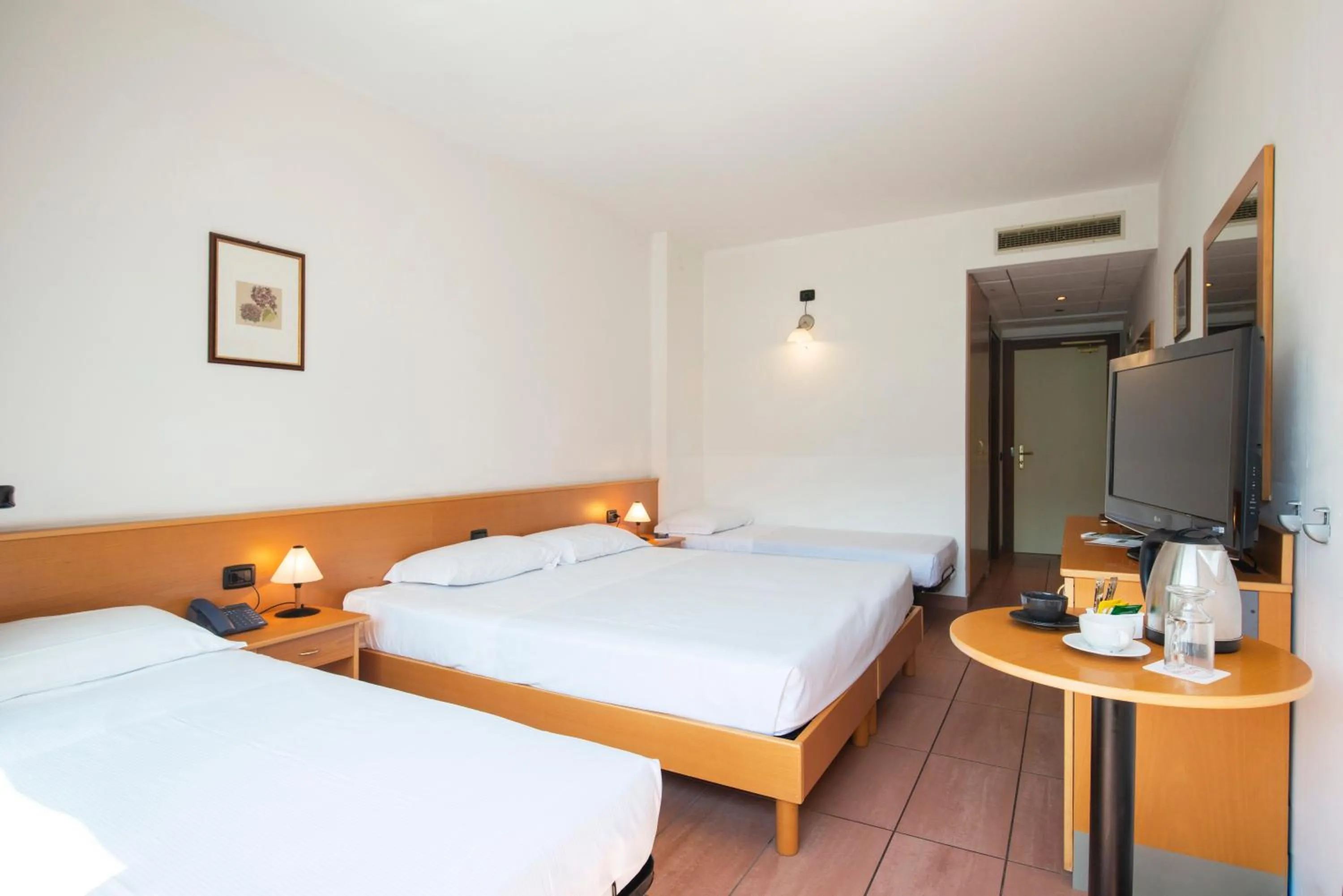 Bed in Park Hotel Abbadia