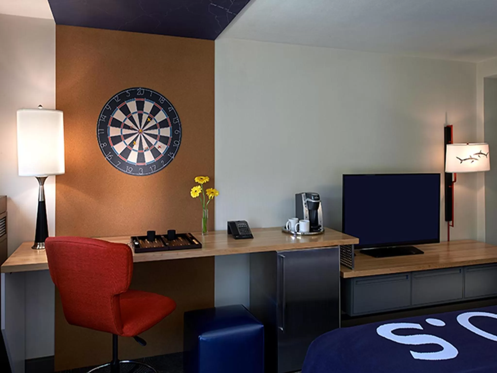 Bed in Hotel Zephyr San Francisco