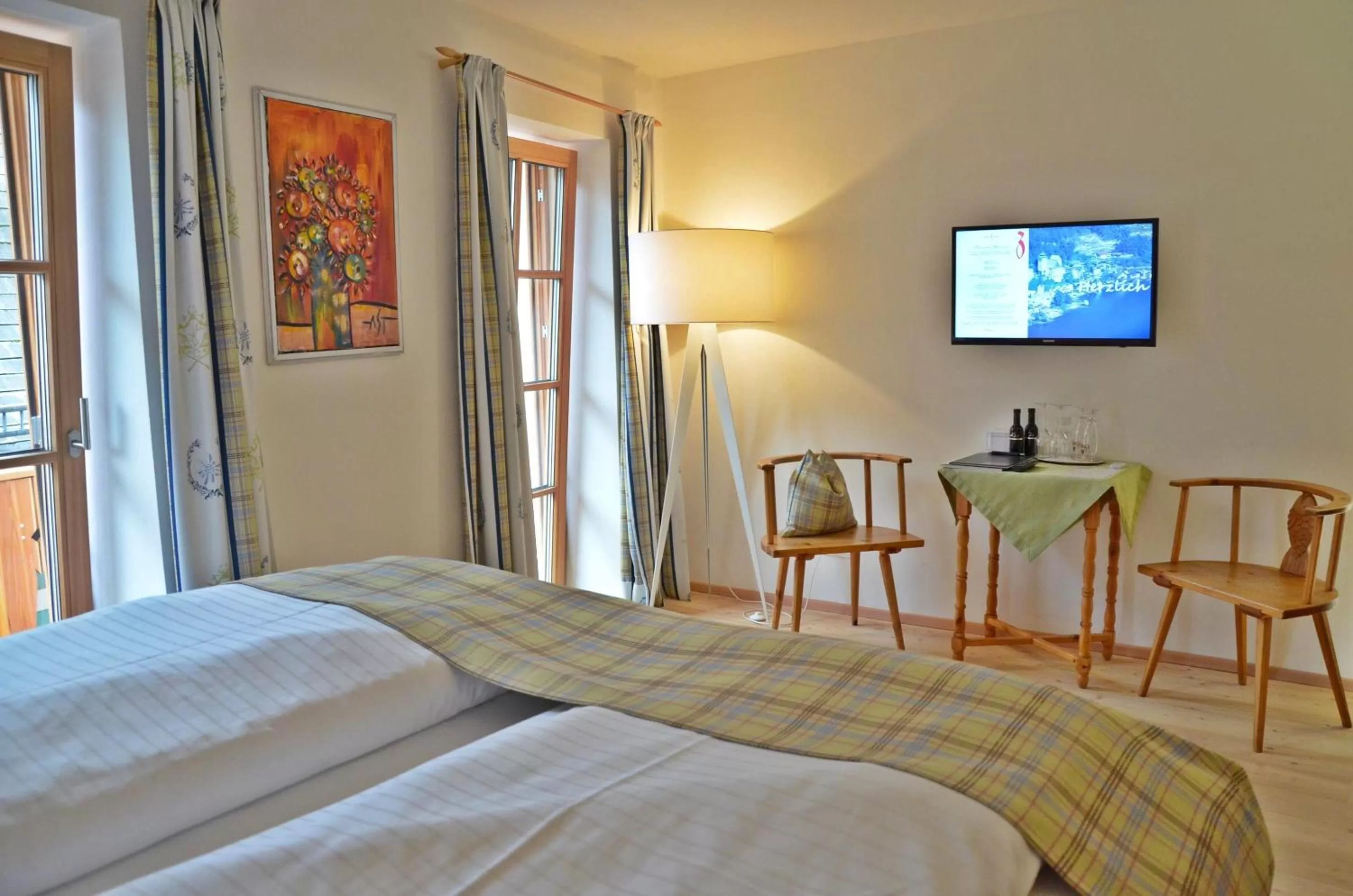 Living room, Bed in Seewirt Zauner - contactless check in