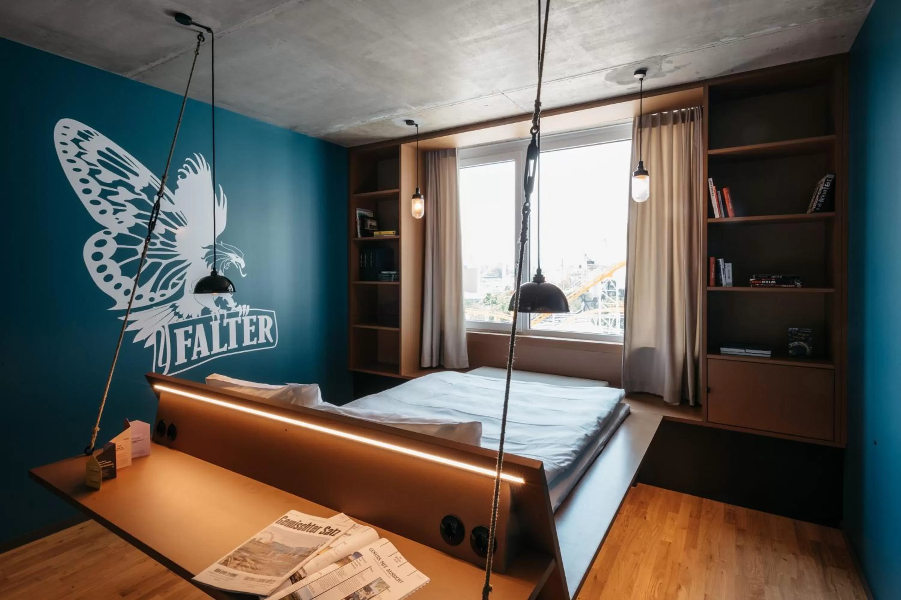 Bed in Superbude Wien Prater