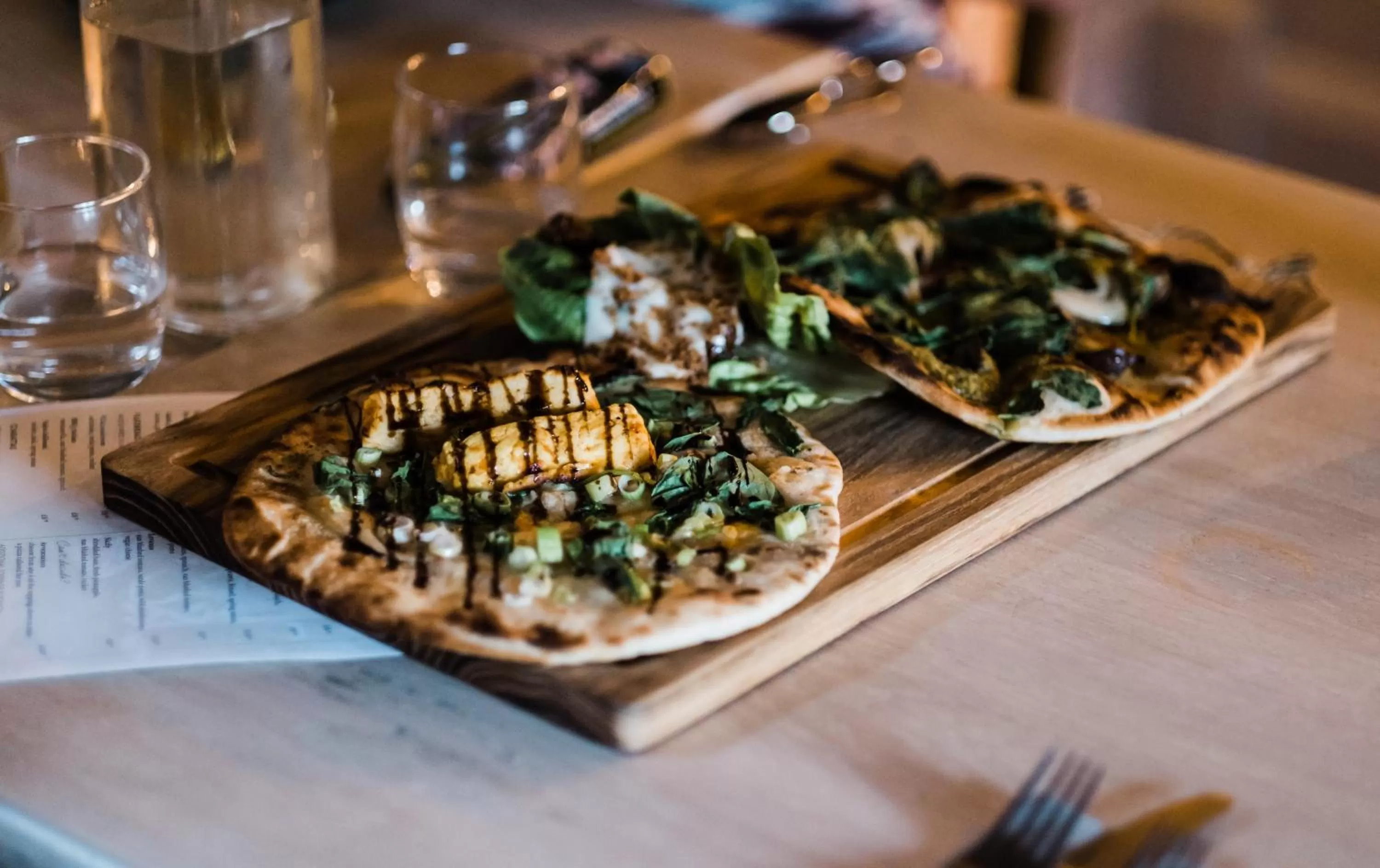 Food and drinks in Harpur's of Melbourne