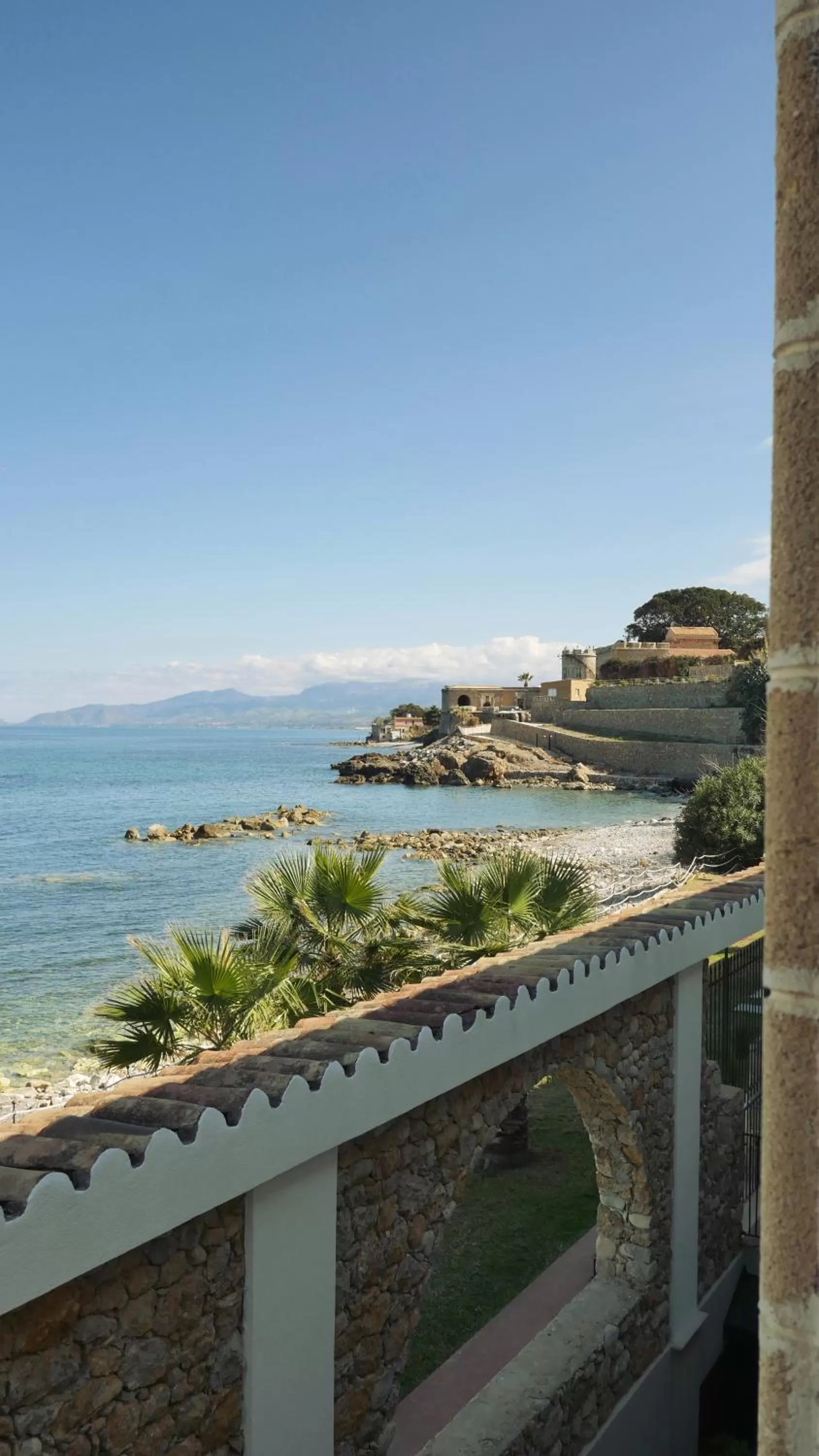 Balcony/Terrace in Hotel Tonnara Trabia