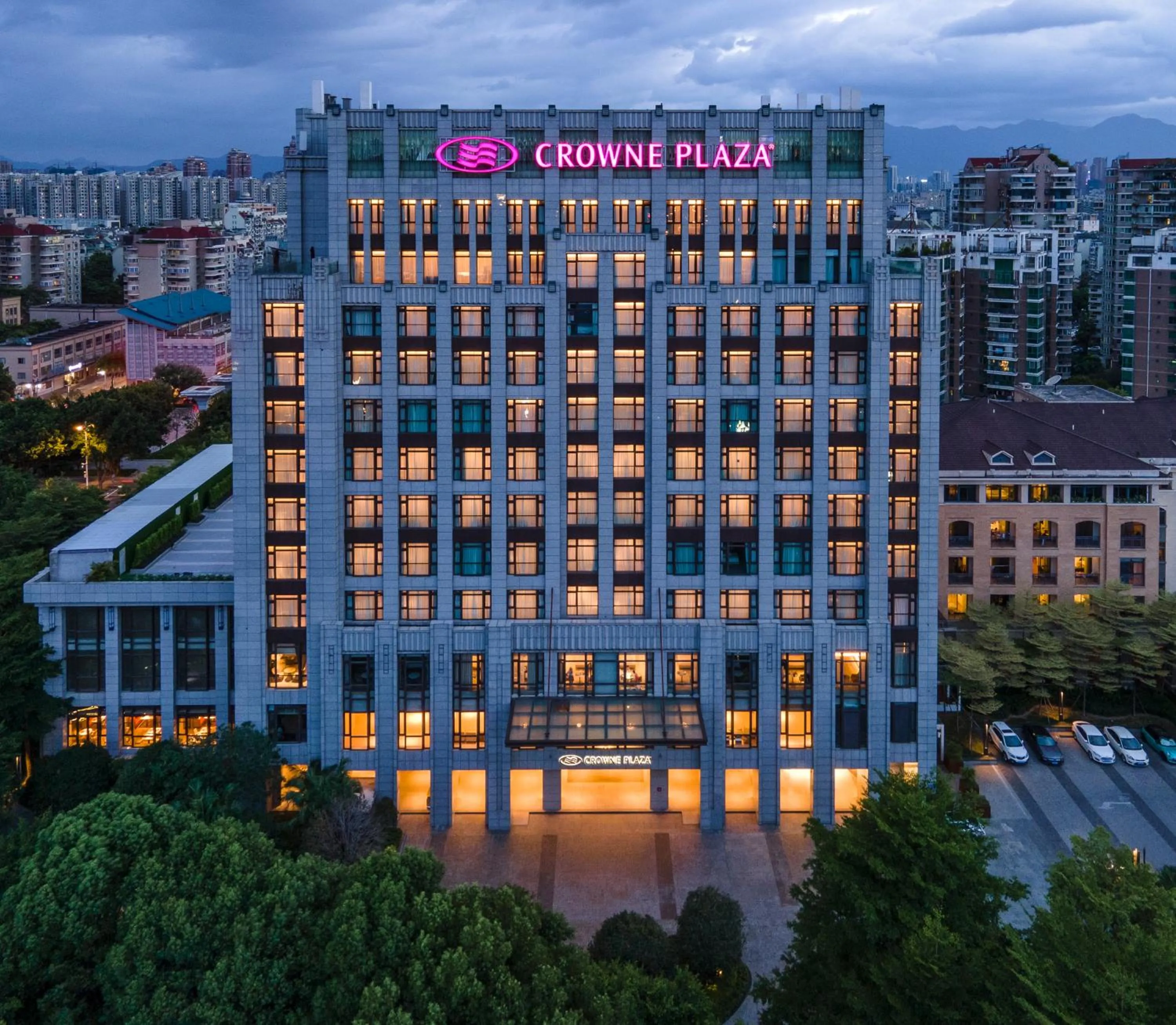Property building in Crowne Plaza Fuzhou South by IHG