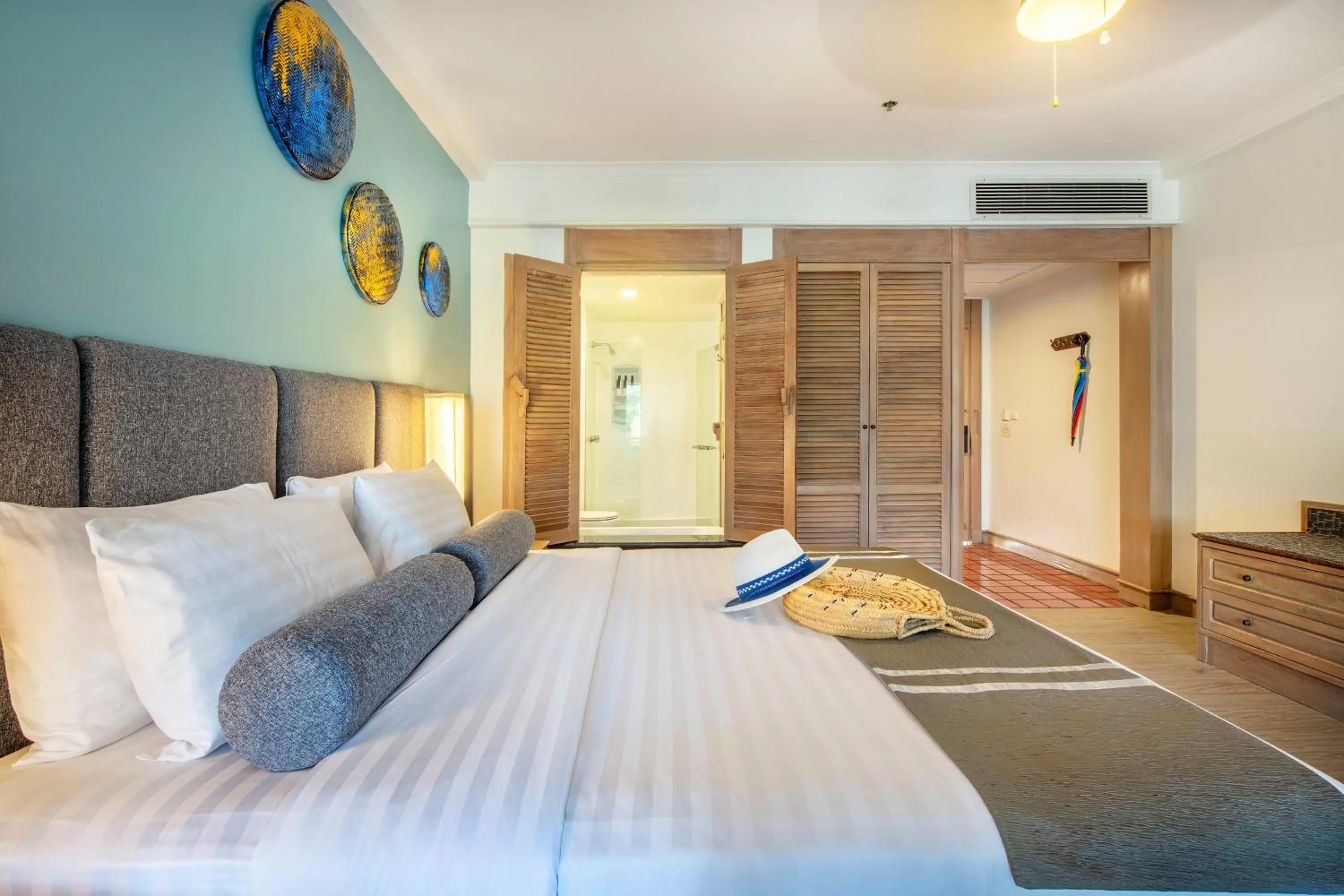 Bedroom, Bed in Chada Thai Village