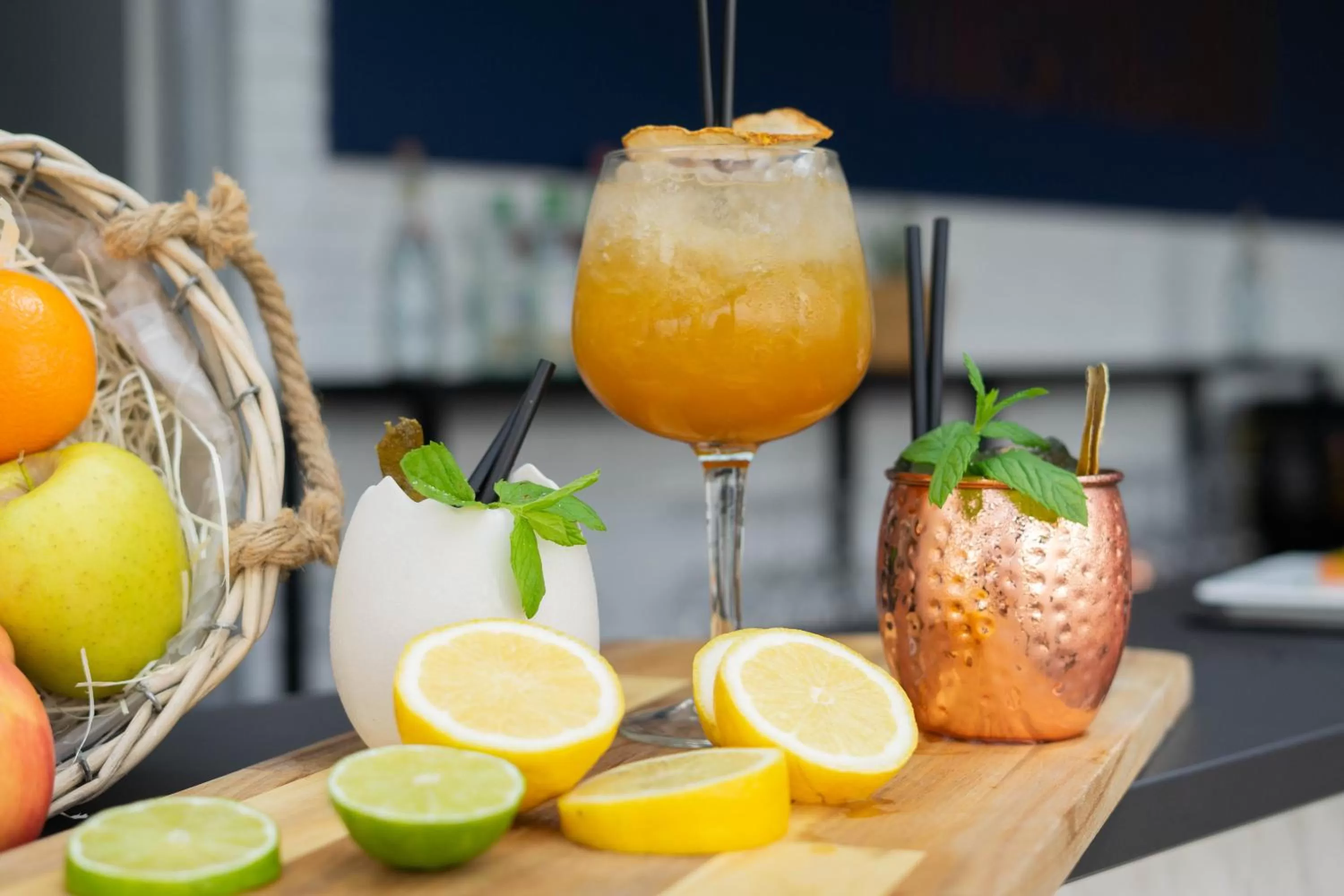 Food and drinks in Hotel Plaza