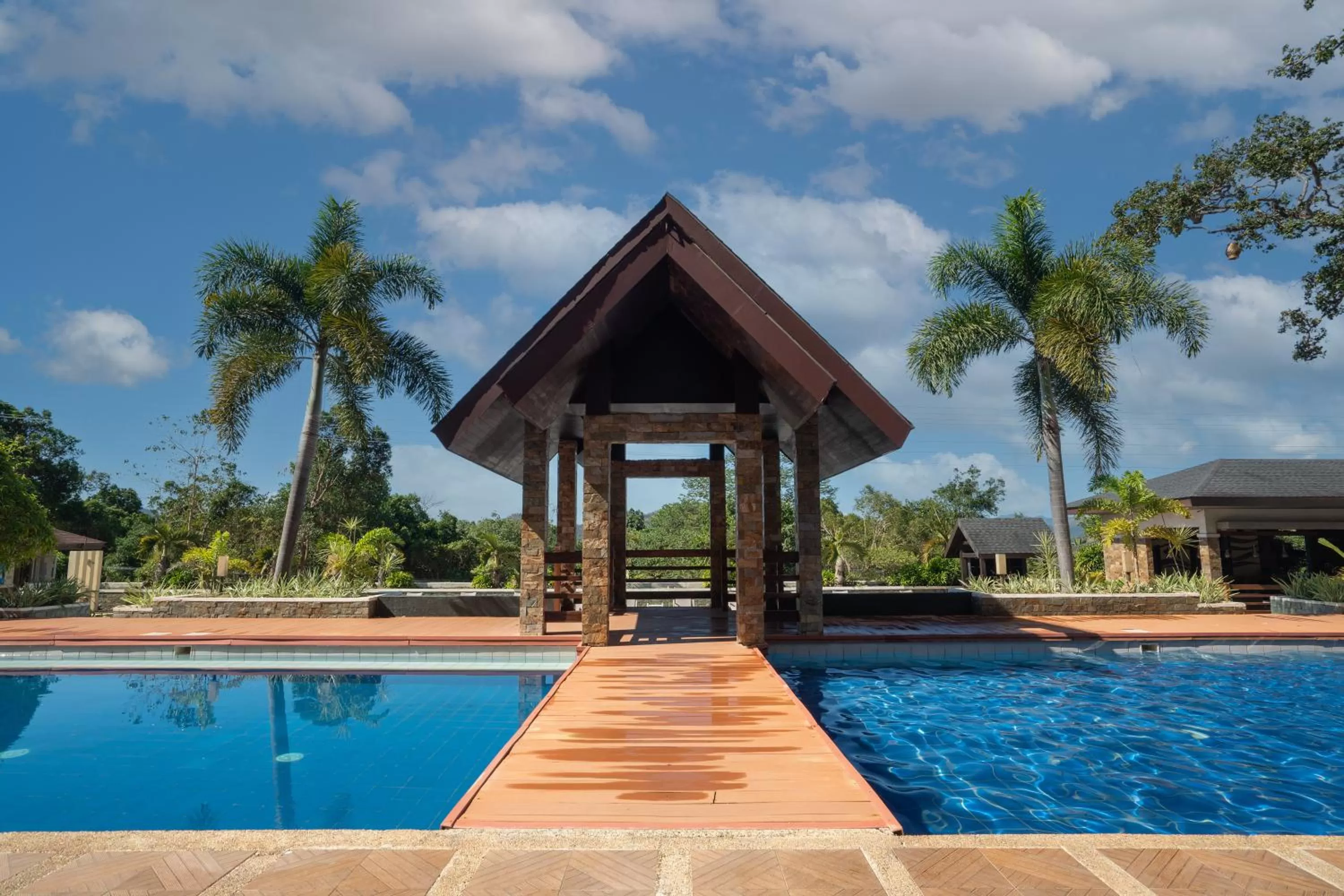 Swimming pool in Coron Westown Resort