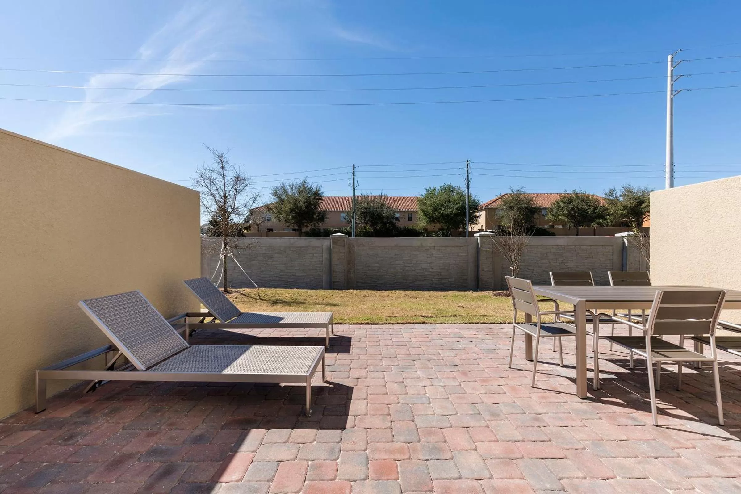Patio in Summerville Vacation Resort