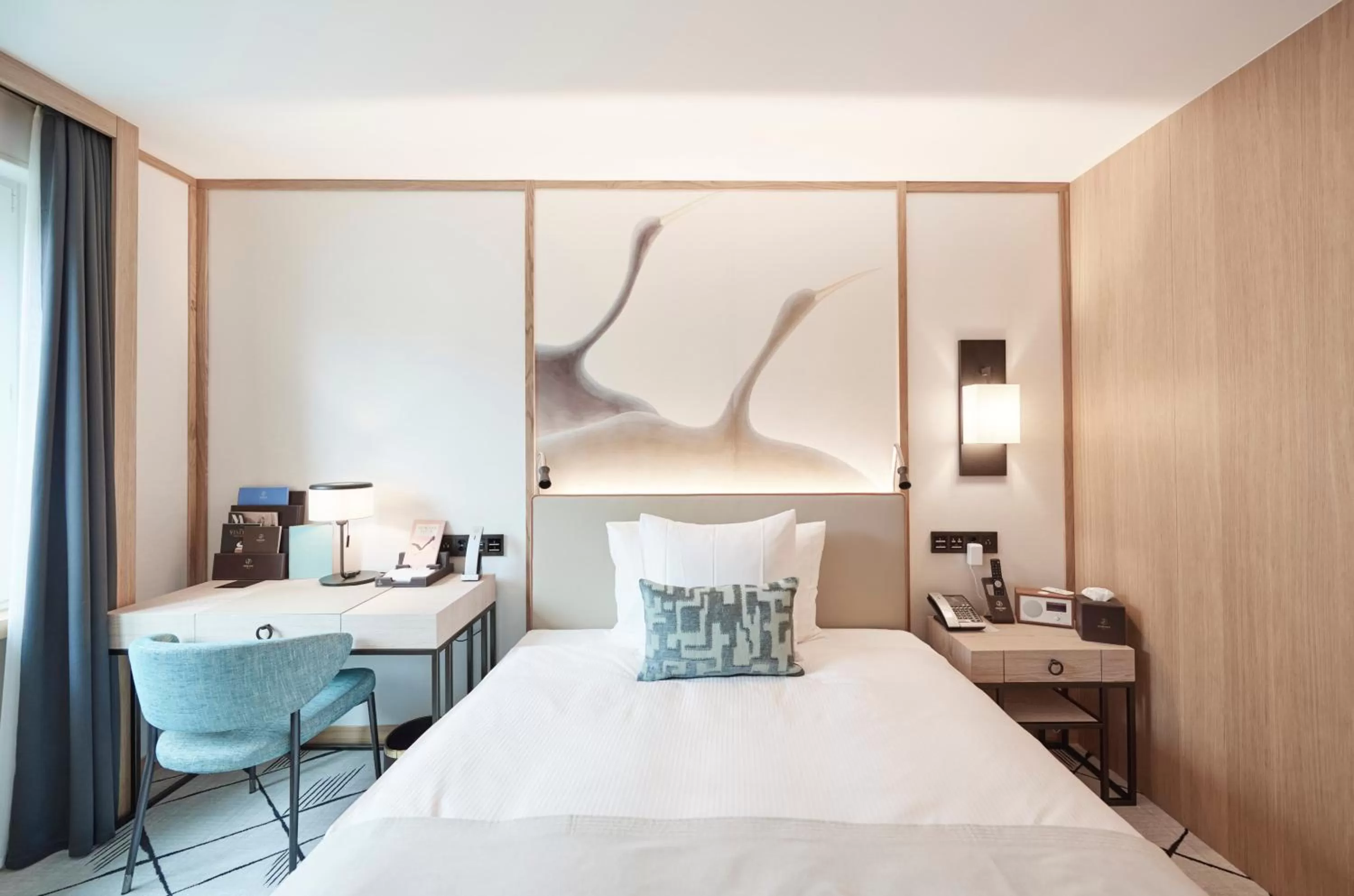 Bed in Storchen Zürich - Lifestyle Boutique Hotel