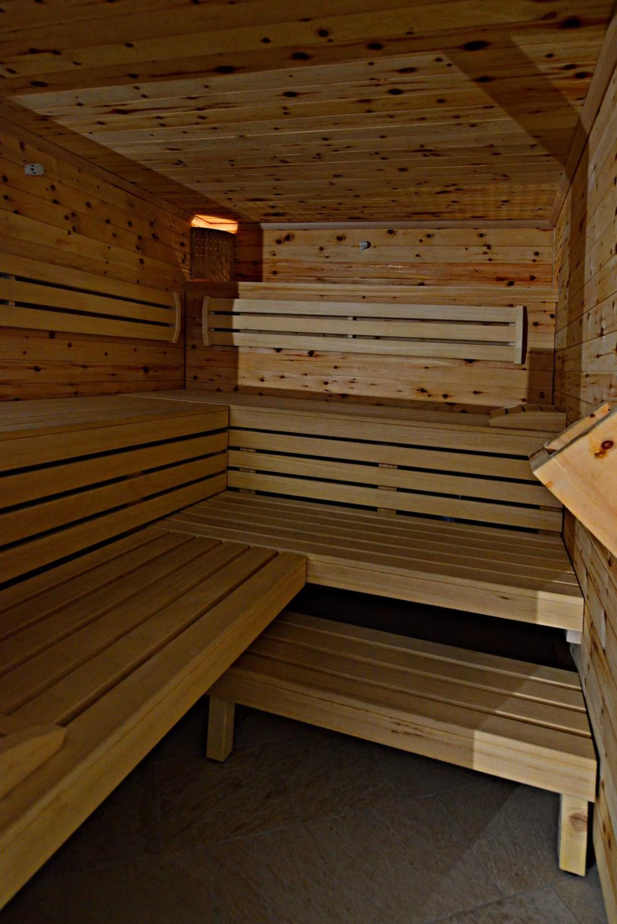 Steam room in FORESTO holiday apartments