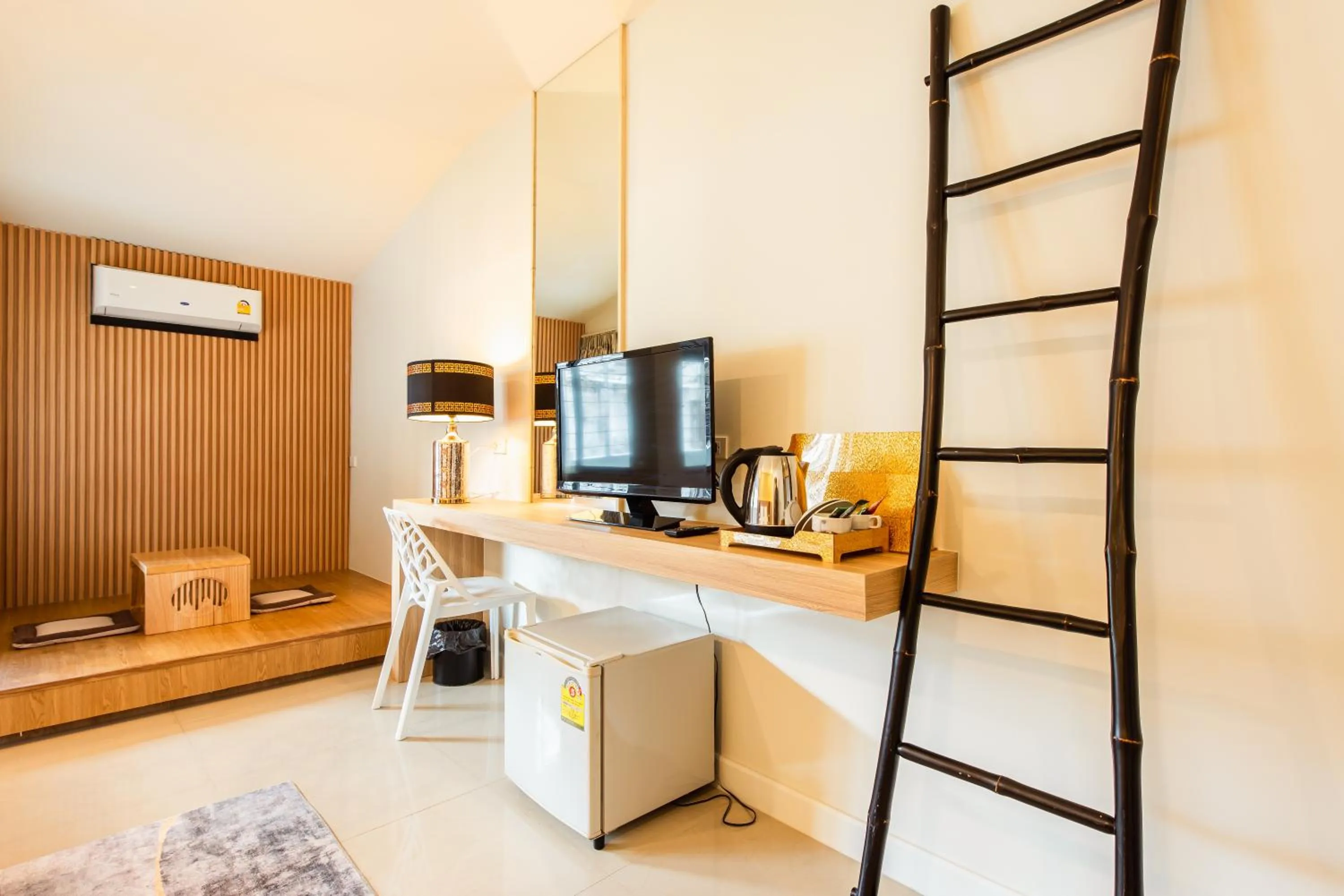 Living room in The Golden Ville Boutique Hotel and Spa