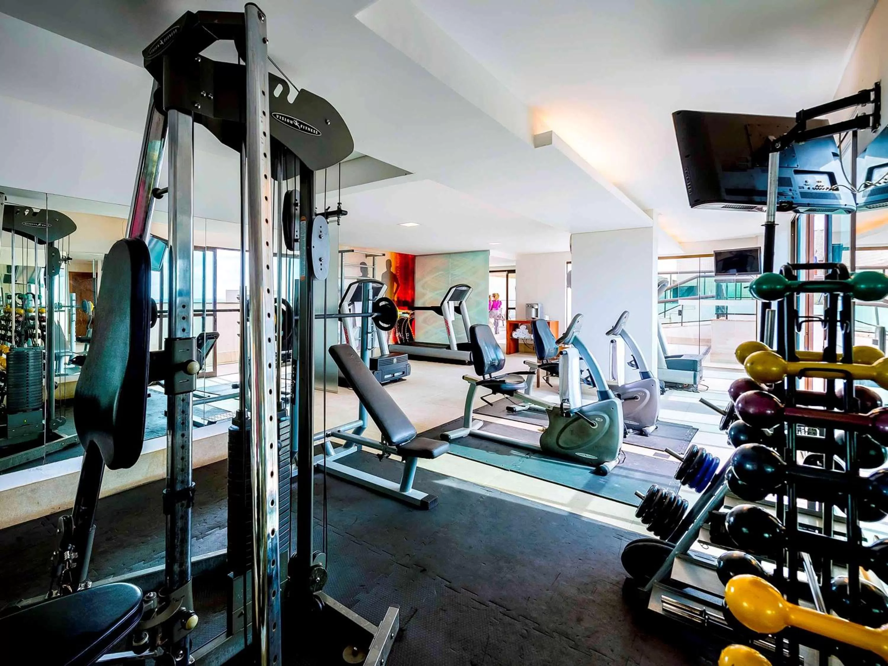 Fitness centre/facilities in Grand Mercure Brasilia Eixo Monumental