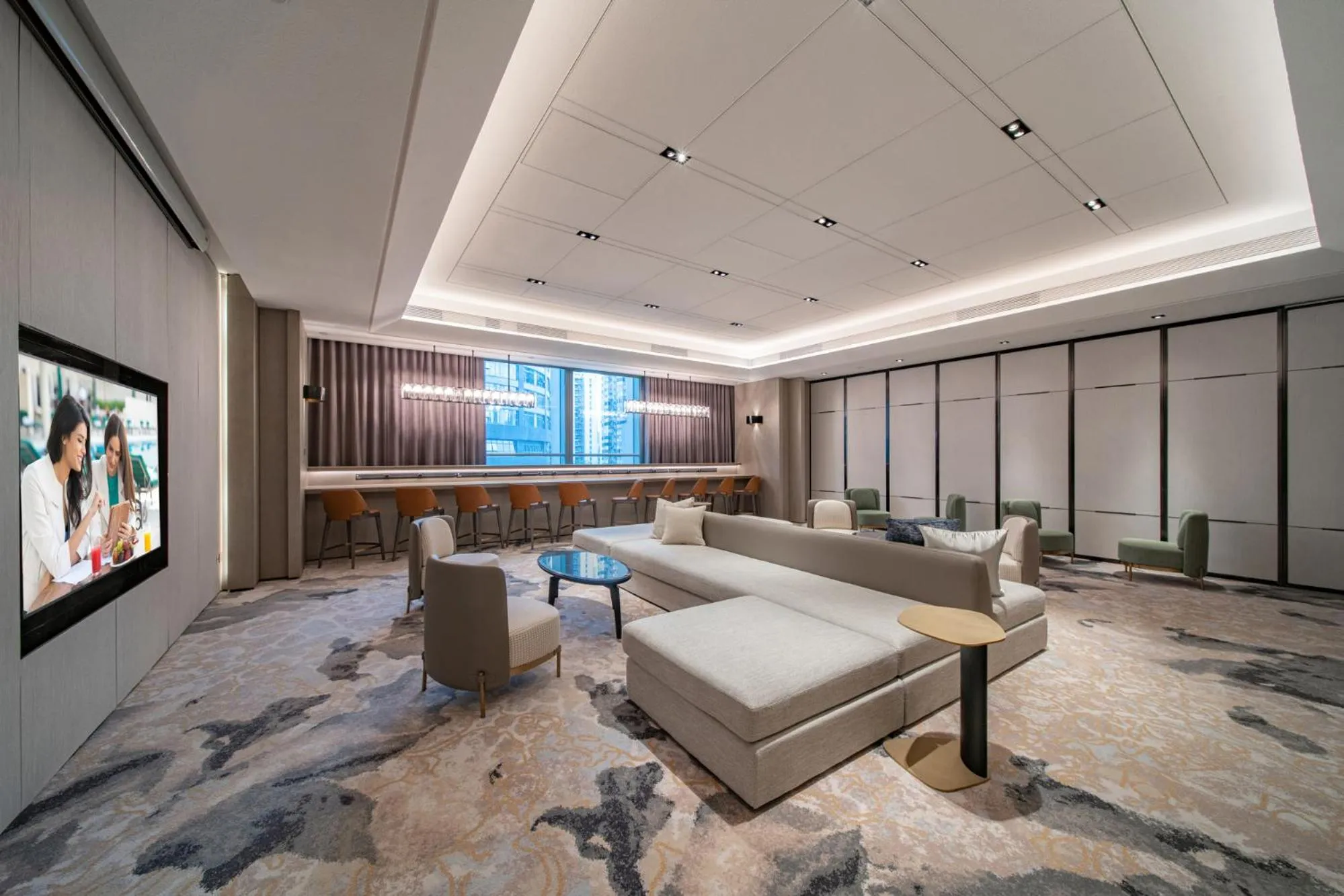 Lounge or bar in Ascott ICC Guangzhou