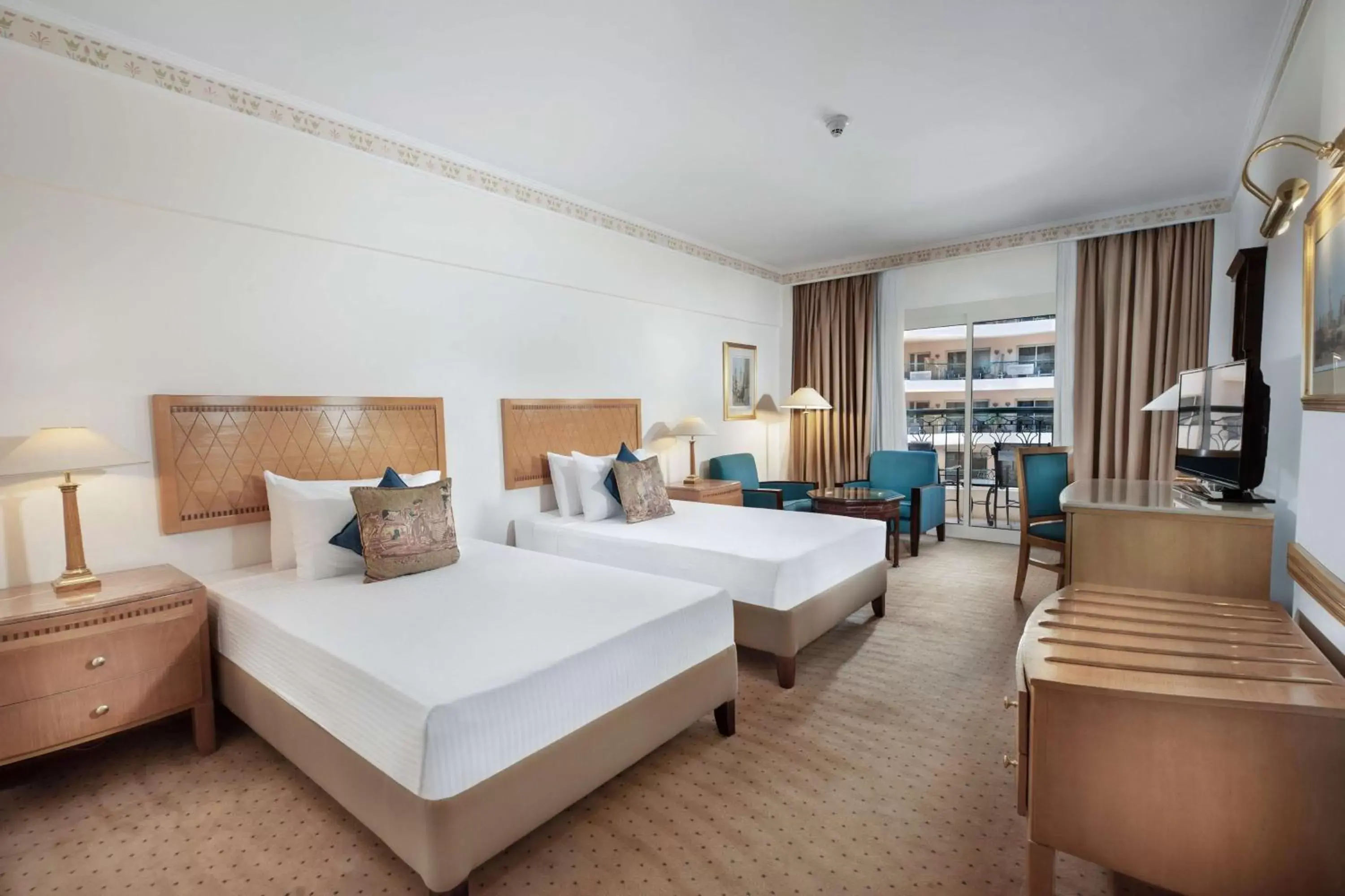 Classic Patio View Room in Steigenberger Nile Palace Luxor - Convention Center Classic Patio View Room in Steigenberger Nile Palace Luxor - Convention Center