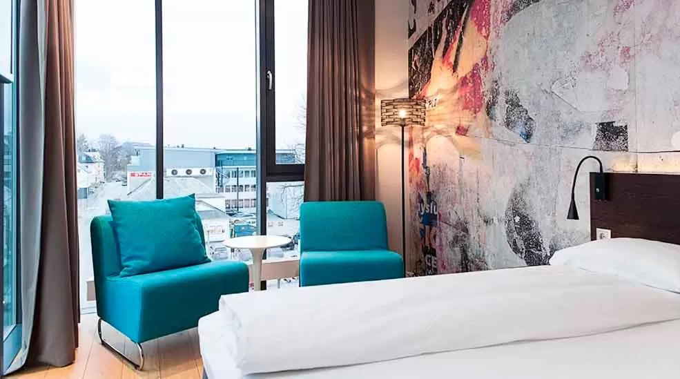 Bed in Scandic Victoria Florø