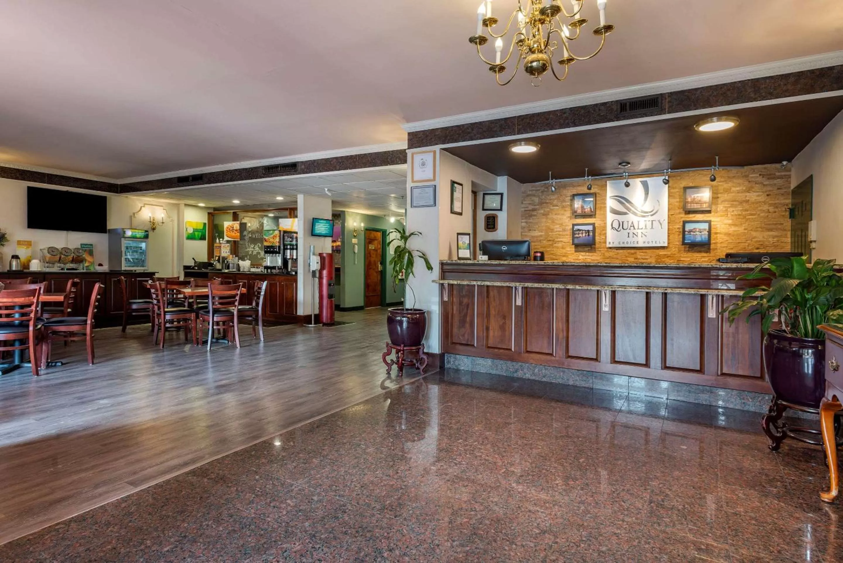 Lobby or reception in Quality Inn Montgomeryville-Philadelphia