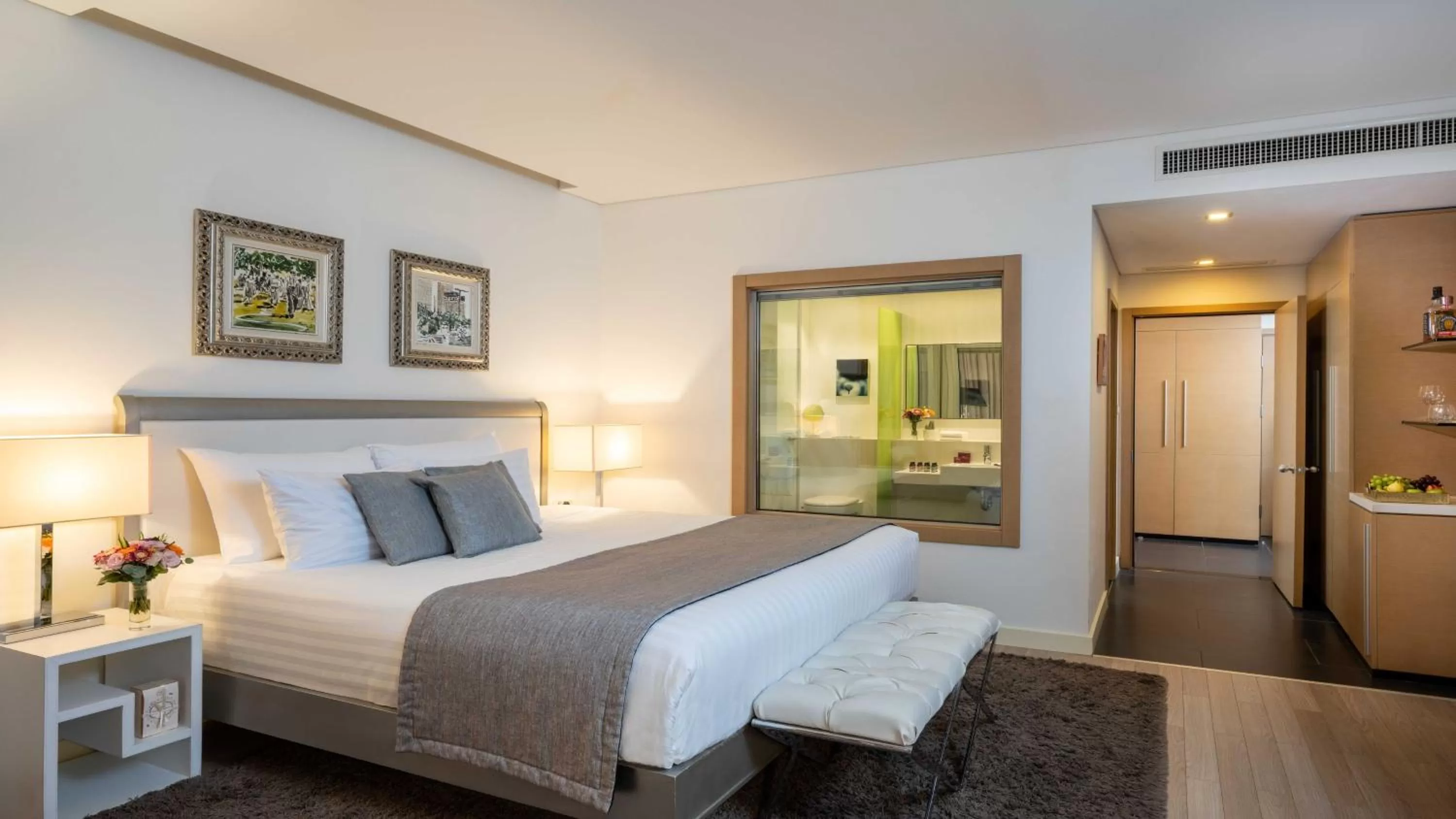 Photo of the whole room, Bed in Crowne Plaza Tel Aviv City Center by IHG