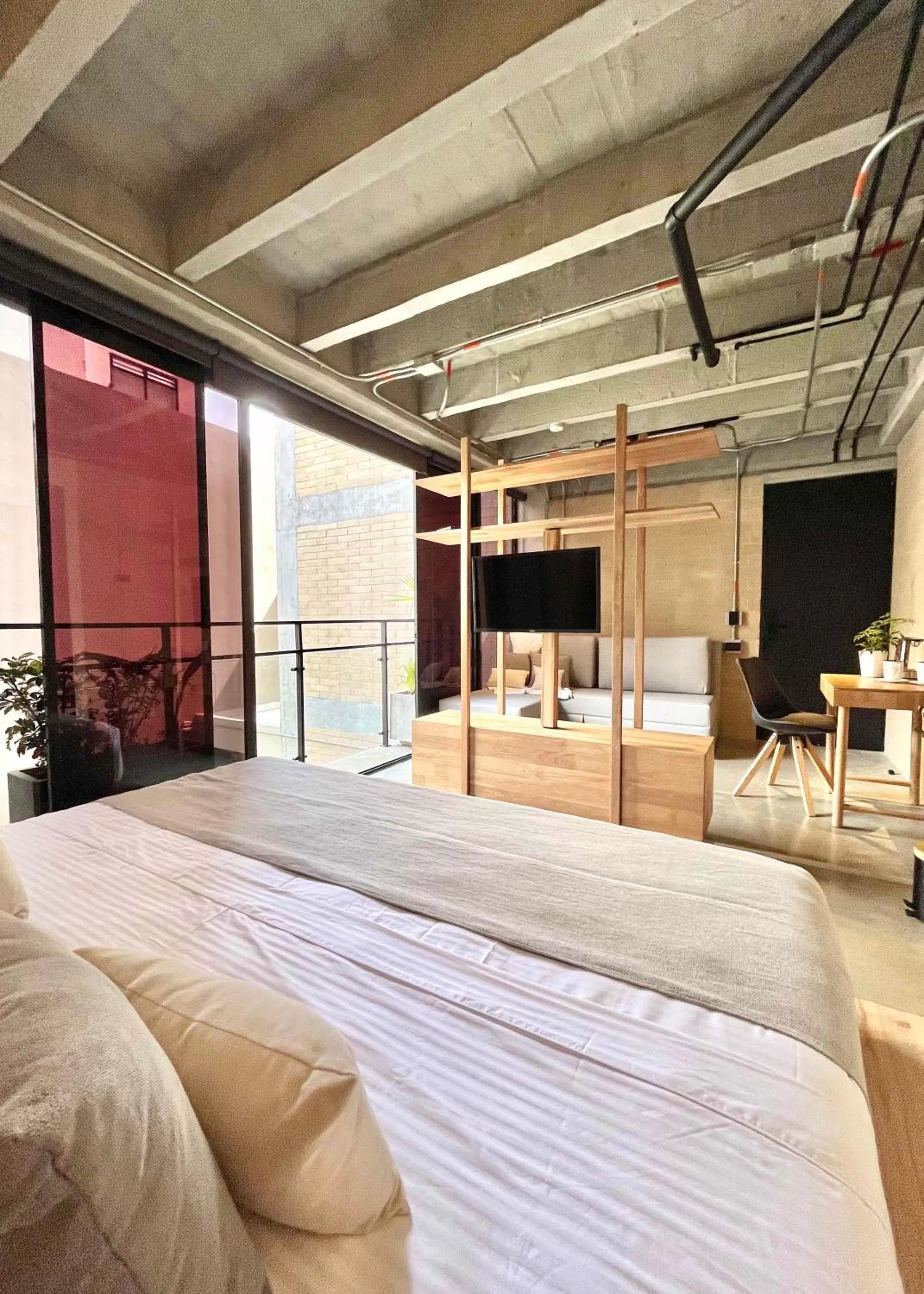 Photo of the whole room, Bed in Beminimal Hotel