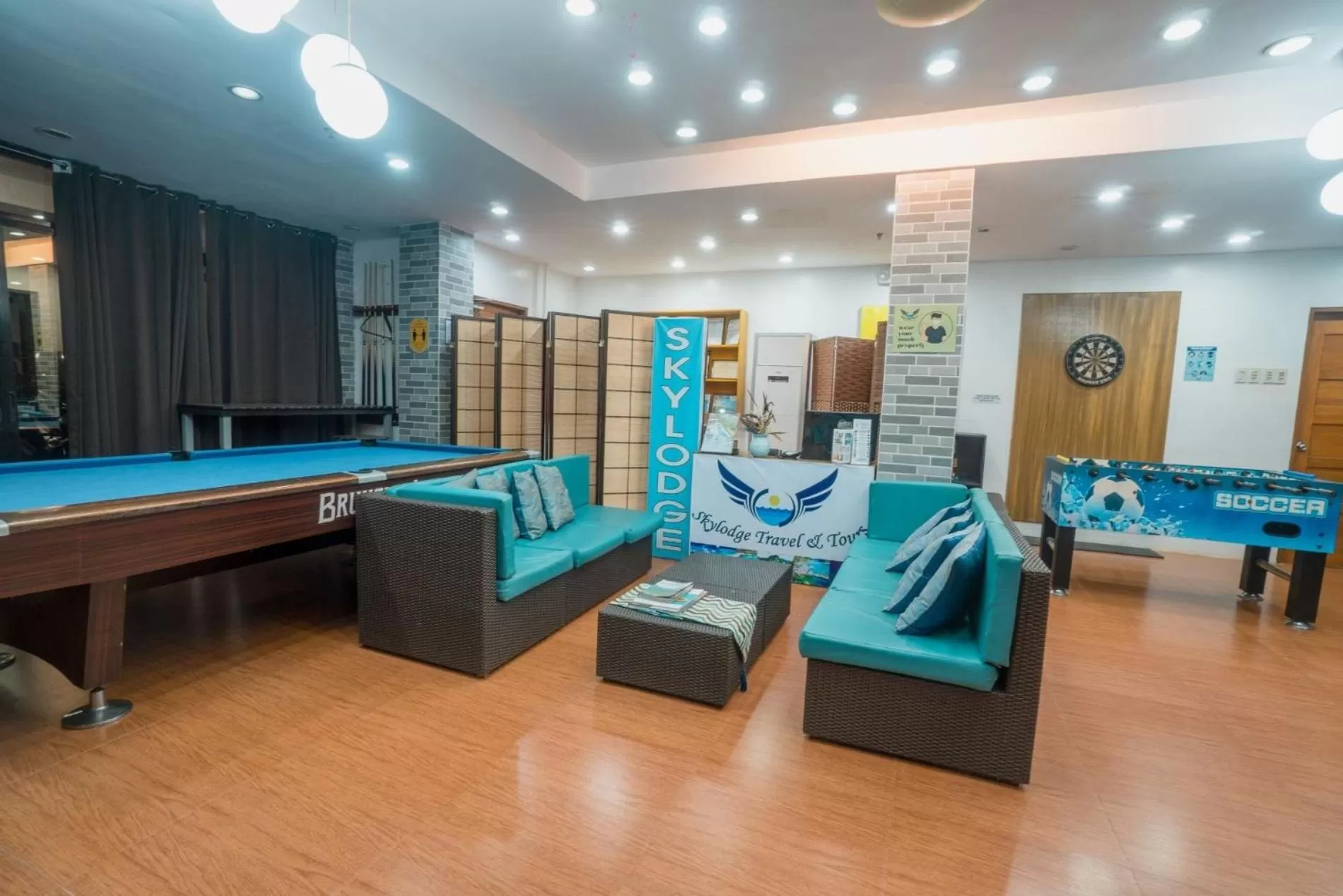 Lobby or reception in Skylodge Resort