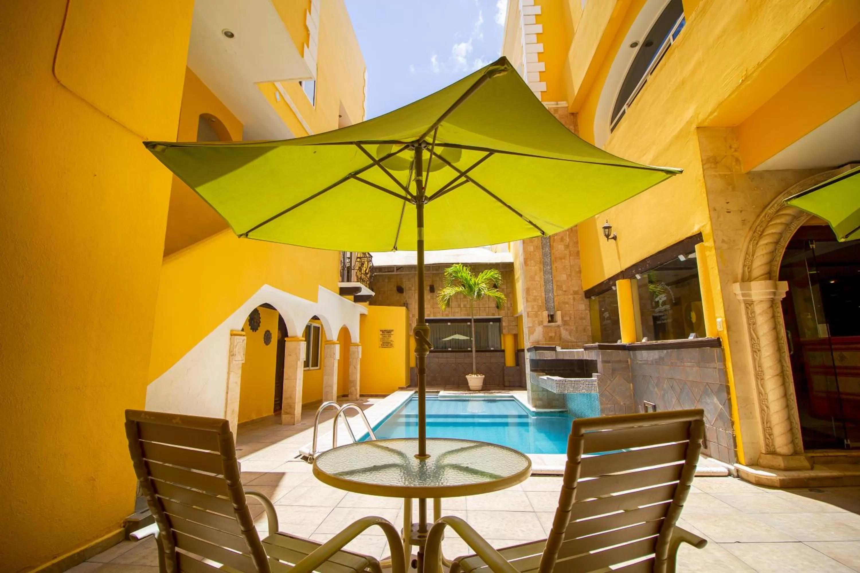 Patio in Suites Flamboyanes