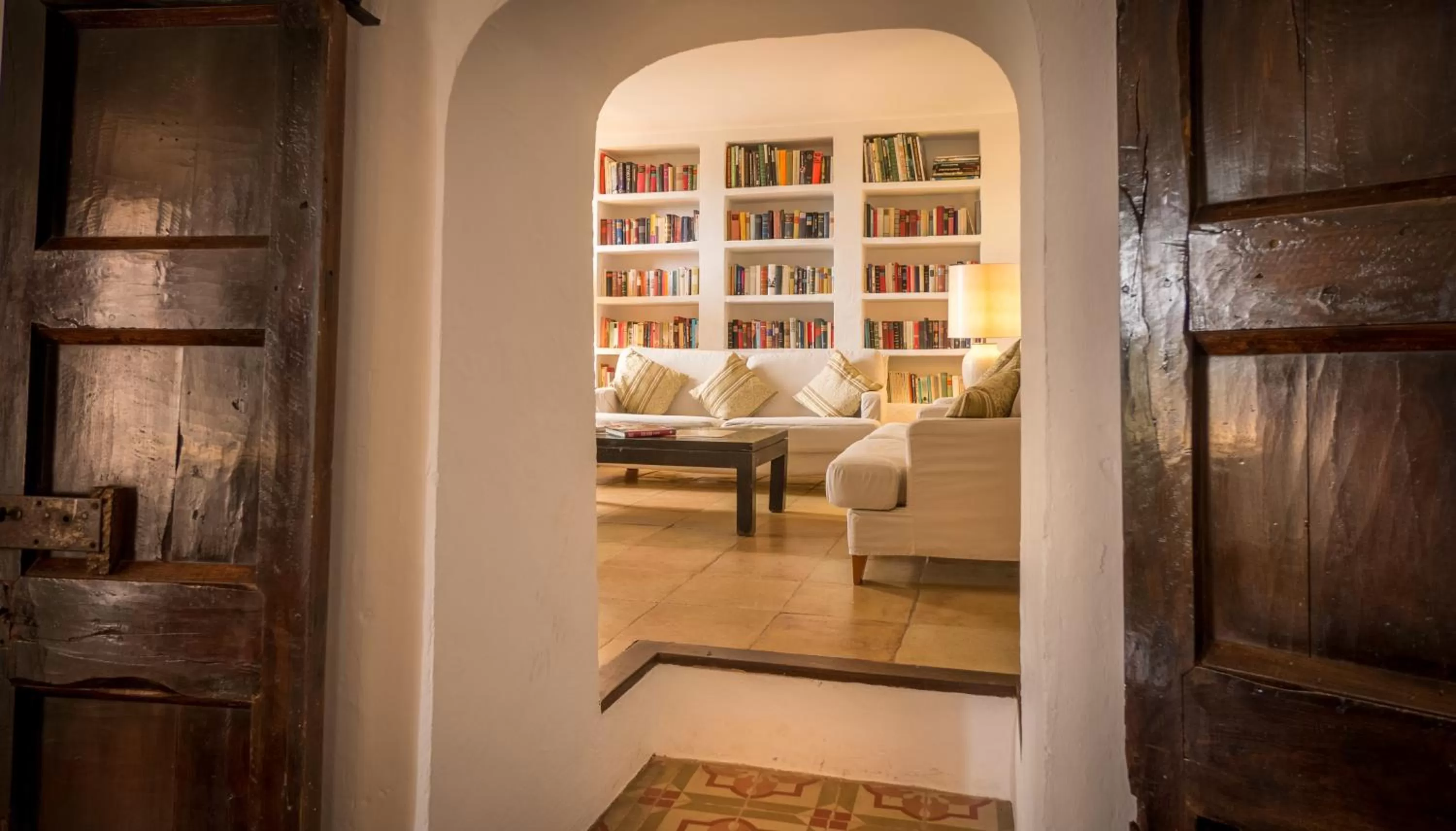 Library in Ca's Xorc Luxury Retreat - ADULTS ONLY