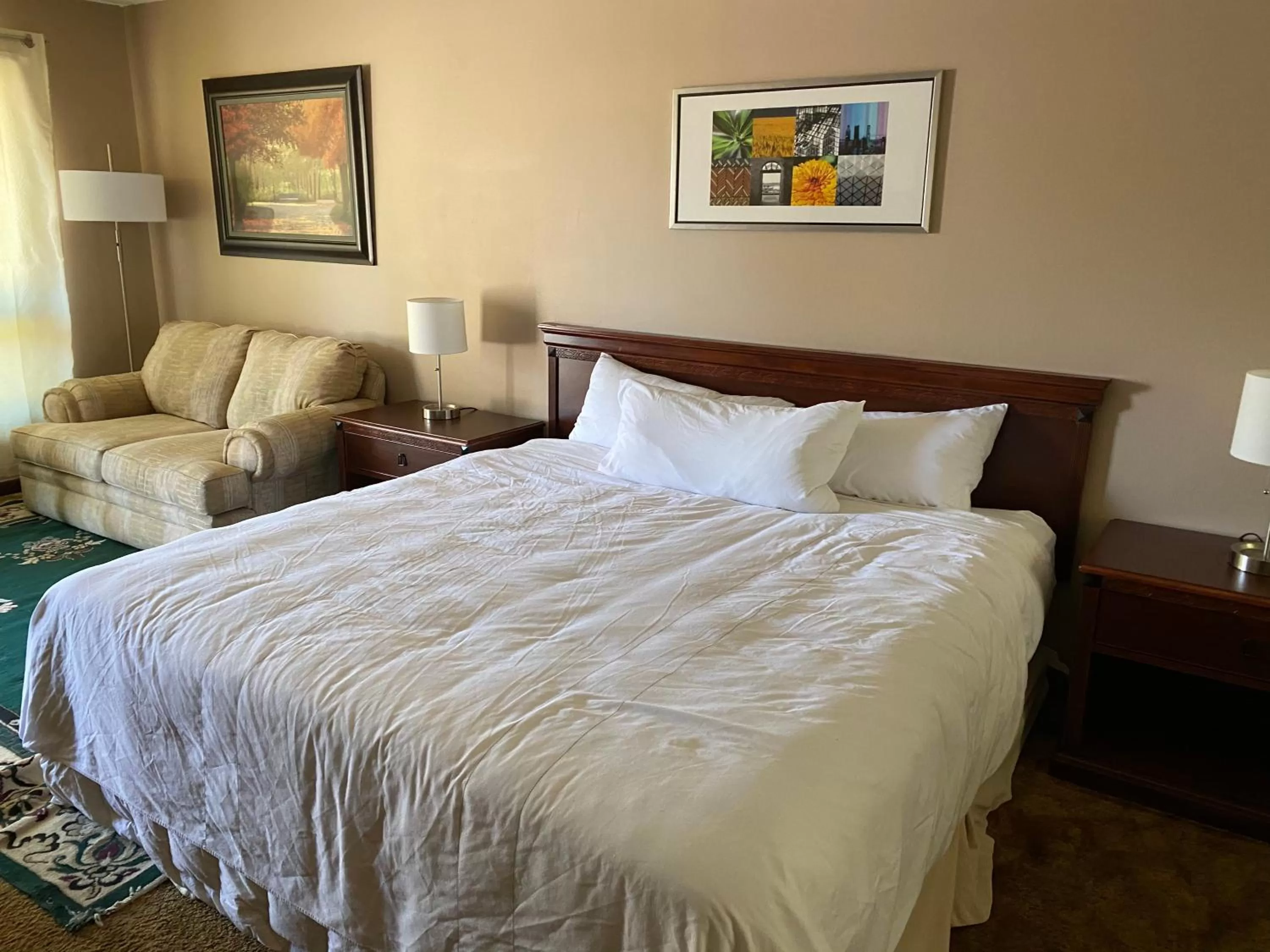 Bed in Diamond Motel - Abilene