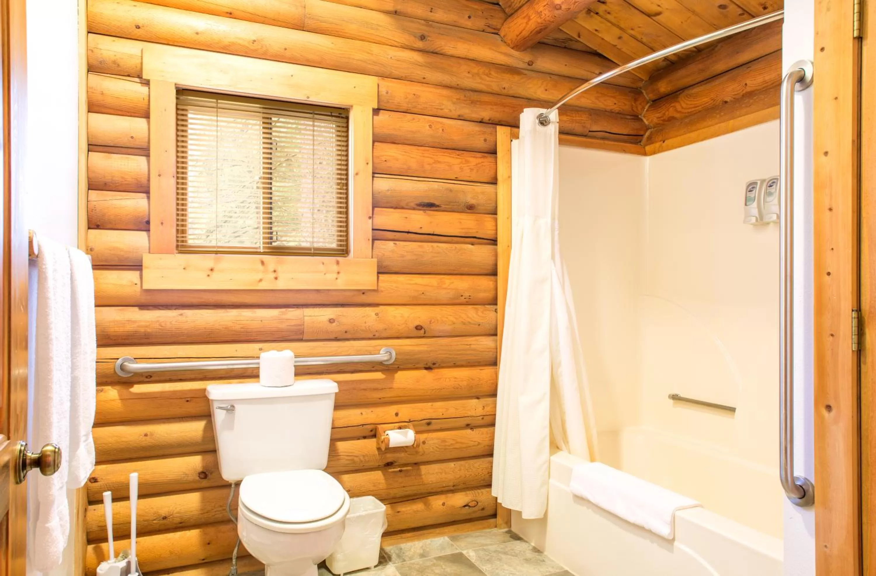 Shower in North Forty Resort