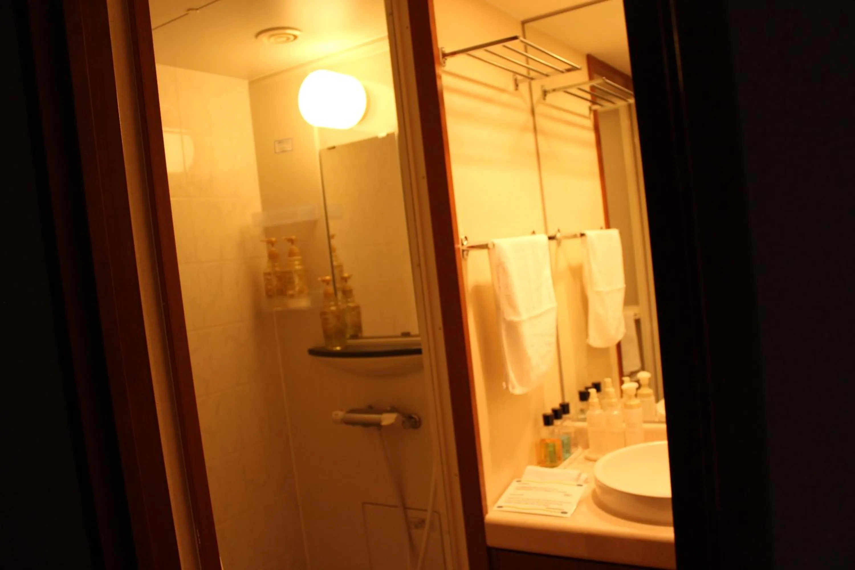Shower, Bathroom in Art & Music Spa Resort Manatei Hakone