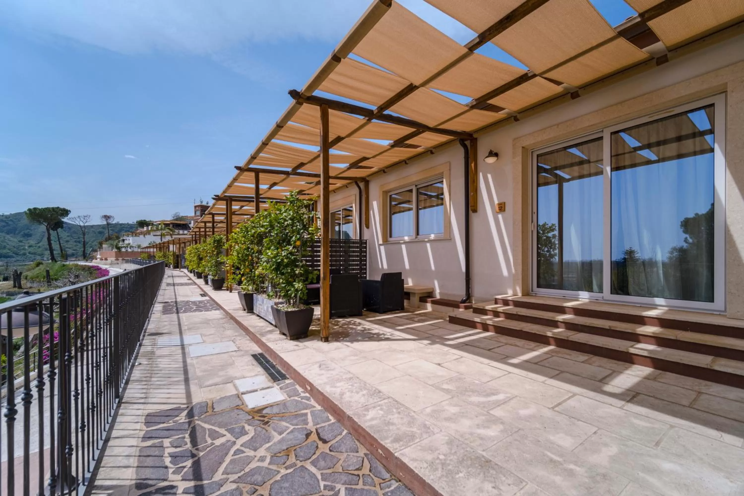 Patio in Don Vittorio Country Village