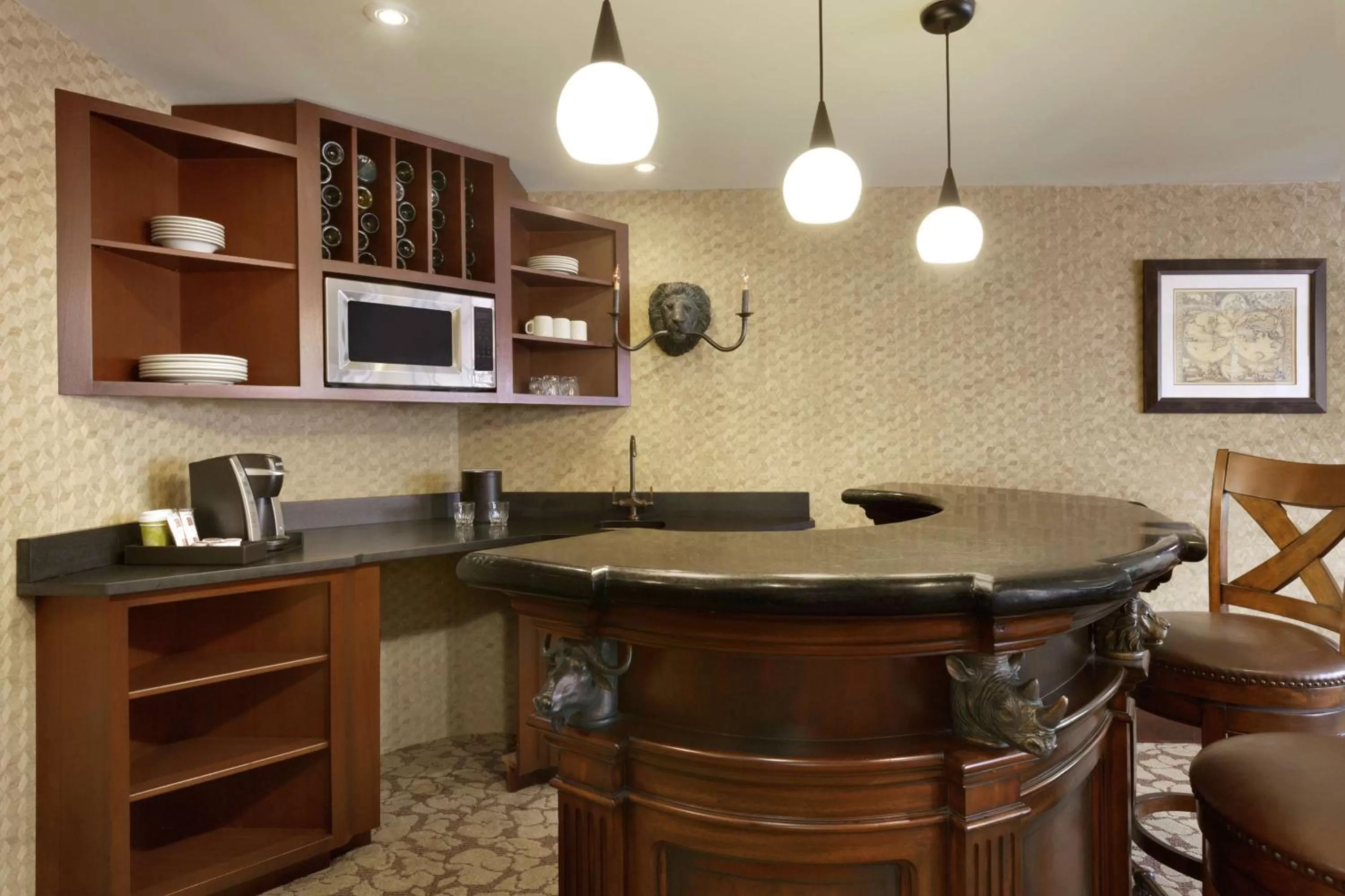 Kitchen or kitchenette in Hilton Garden Inn Rochester/Pittsford