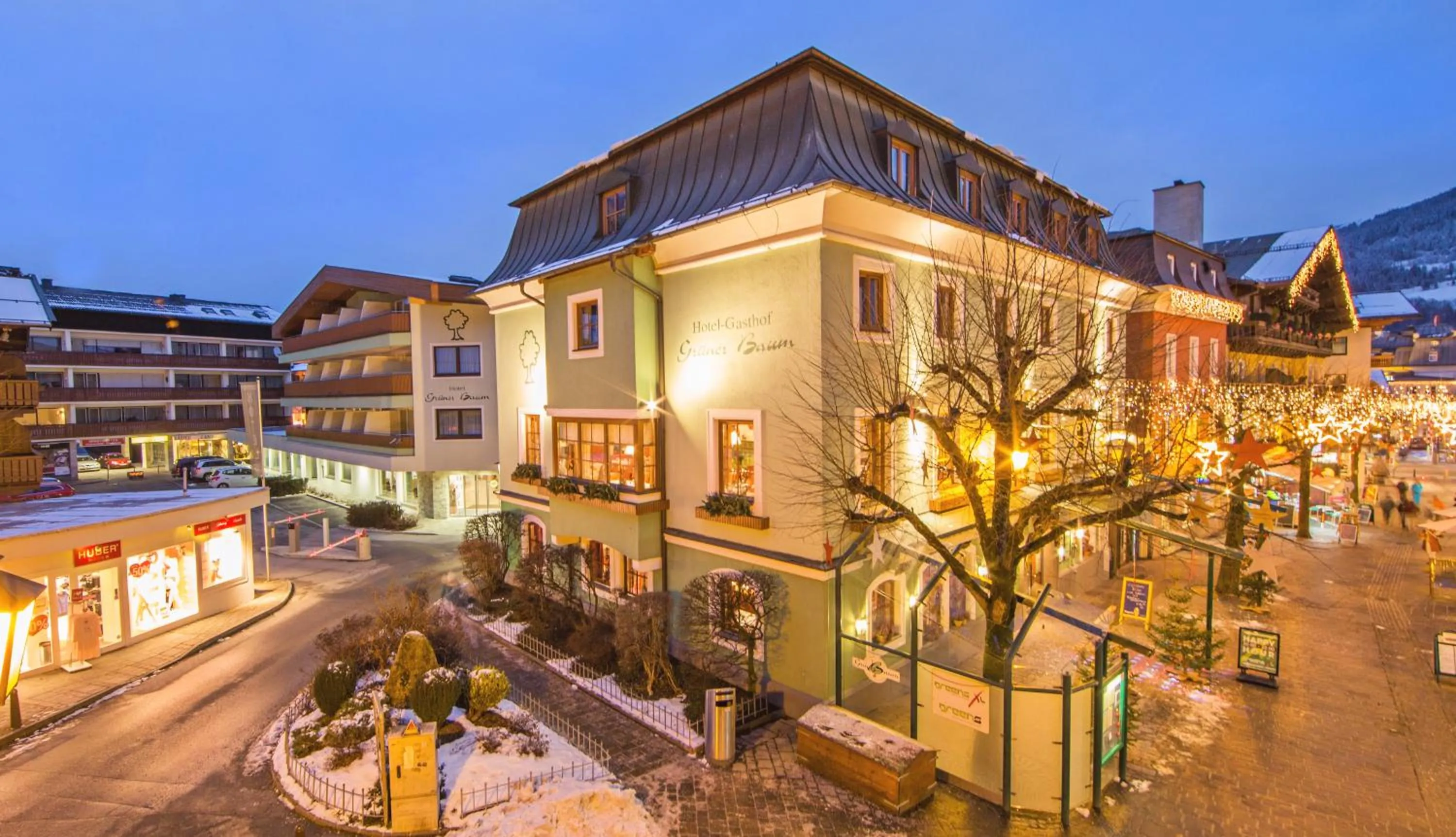 Bird's eye view in Hotel Grüner Baum