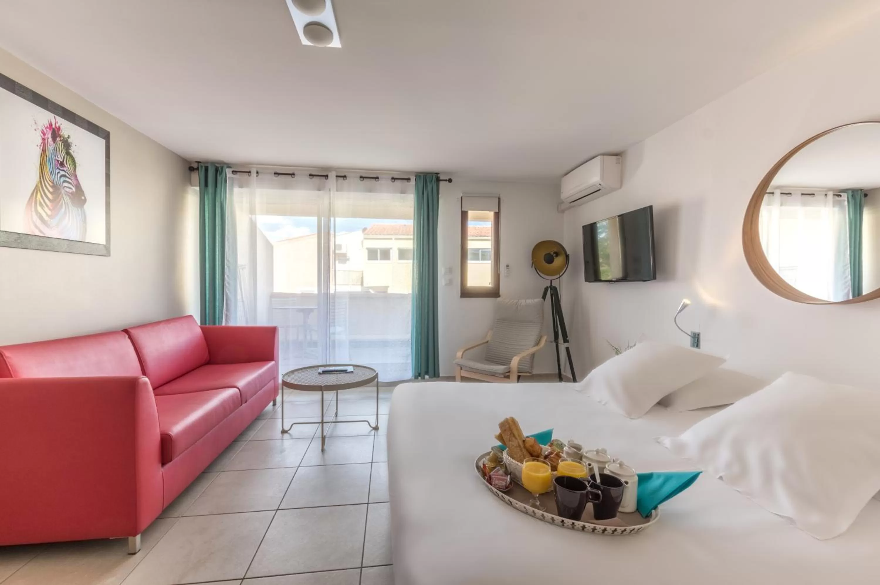 Living room in Résidence Thalacap