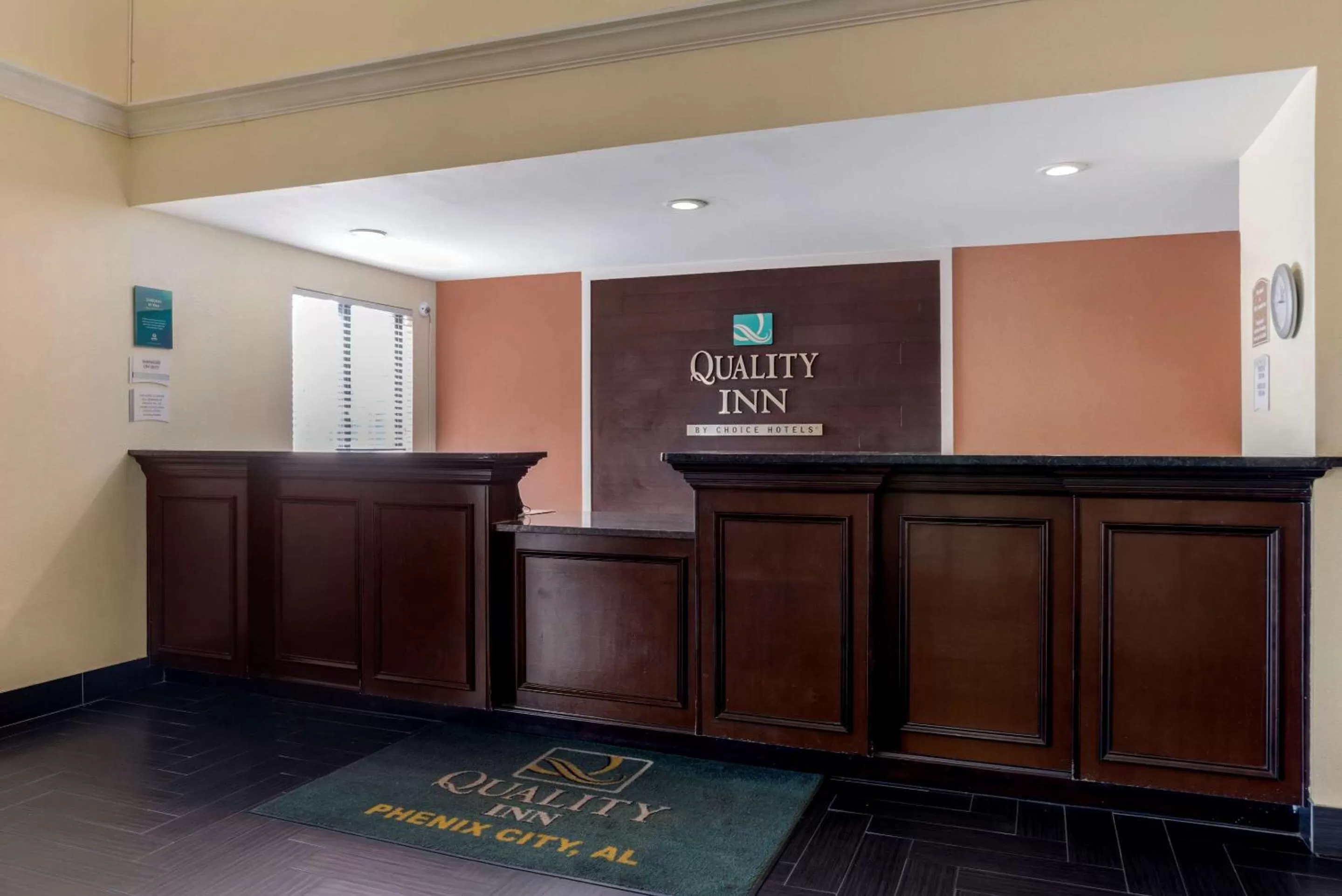 Lobby or reception in Quality Inn Phenix City Columbus