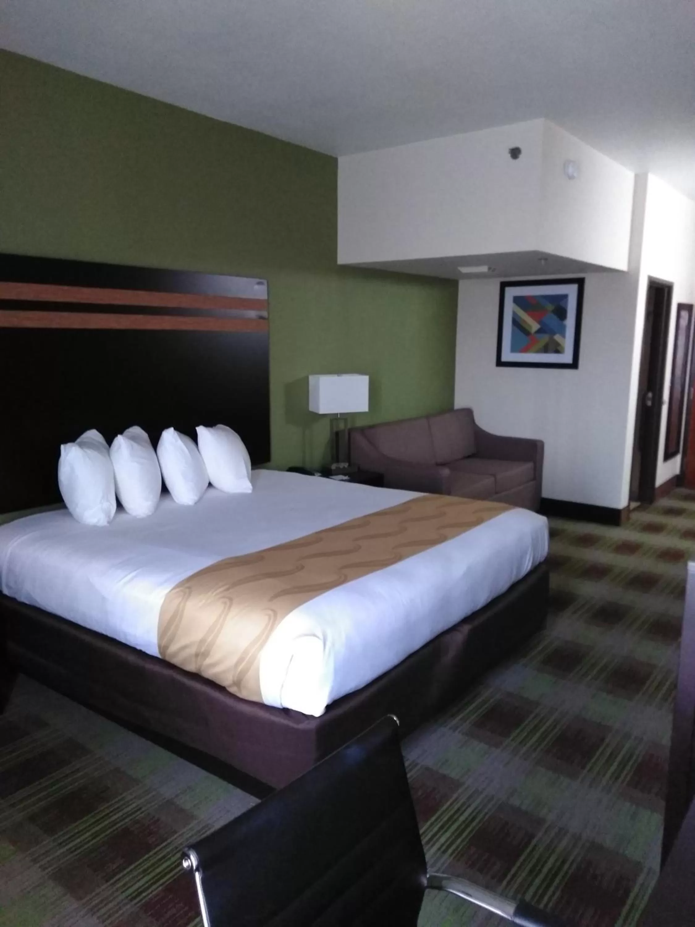 Photo of the whole room, Bed in Quality Inn & Suites Mount Vernon