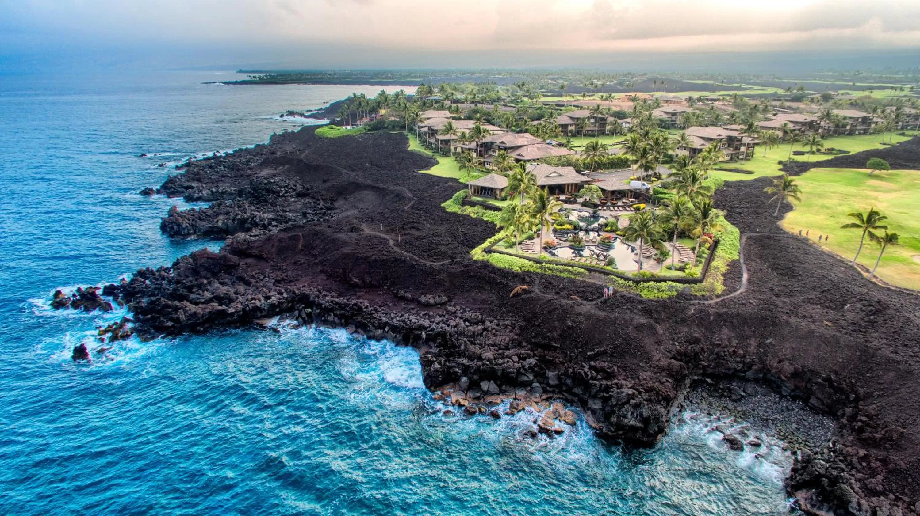 Bird's eye view in Castle Hali'i Kai at Waikoloa