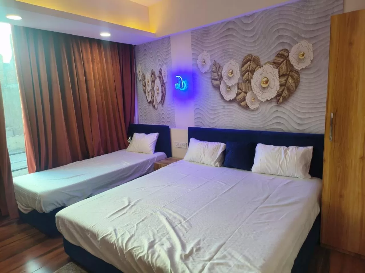 Bed in Hotel shree mahakal krapa