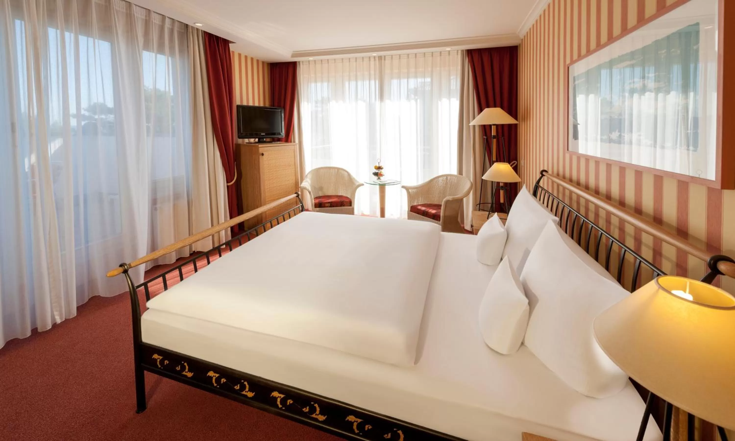 Decorative detail, Bed in Dorint Strandhotel Binz/Rügen