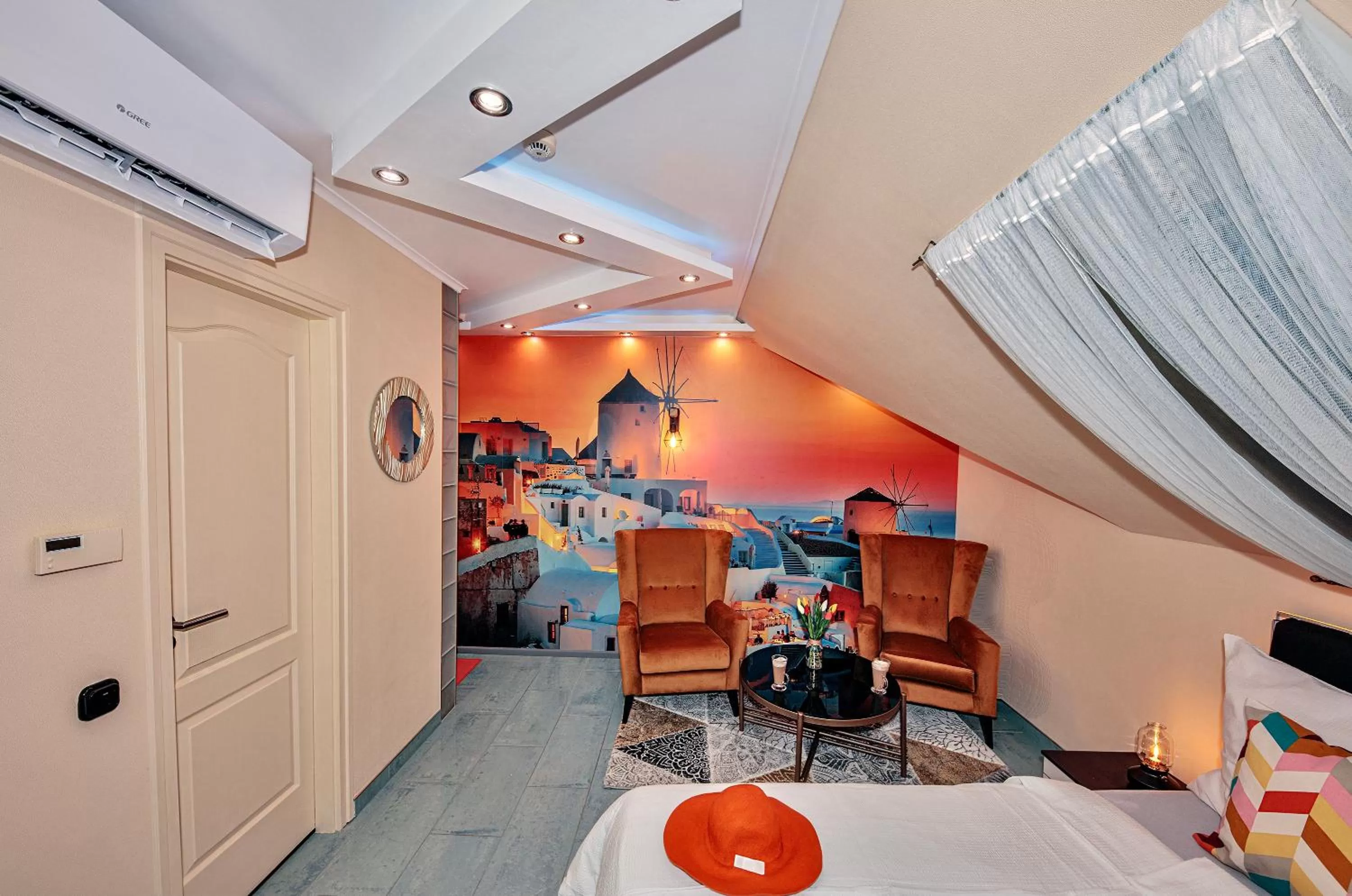 Living room, Bed in Vintiamo Apartmanok