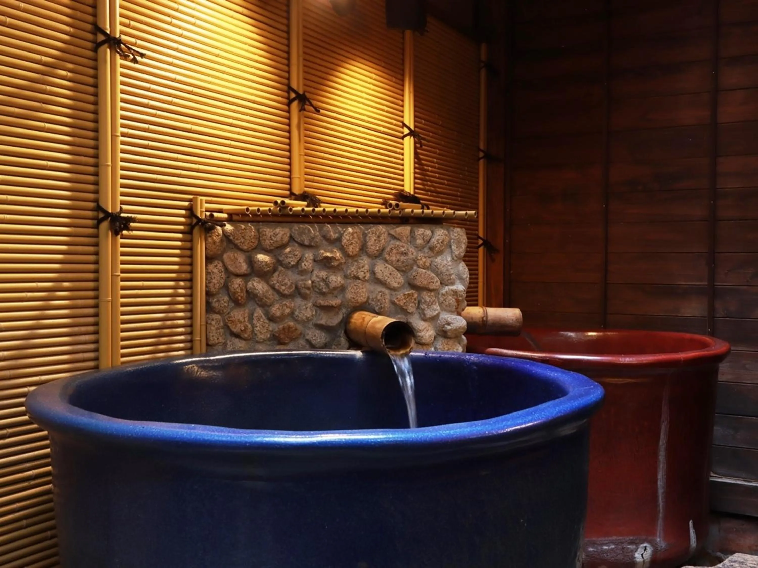 Hot Spring Bath in Ryokan Tanabe 旅館田邊