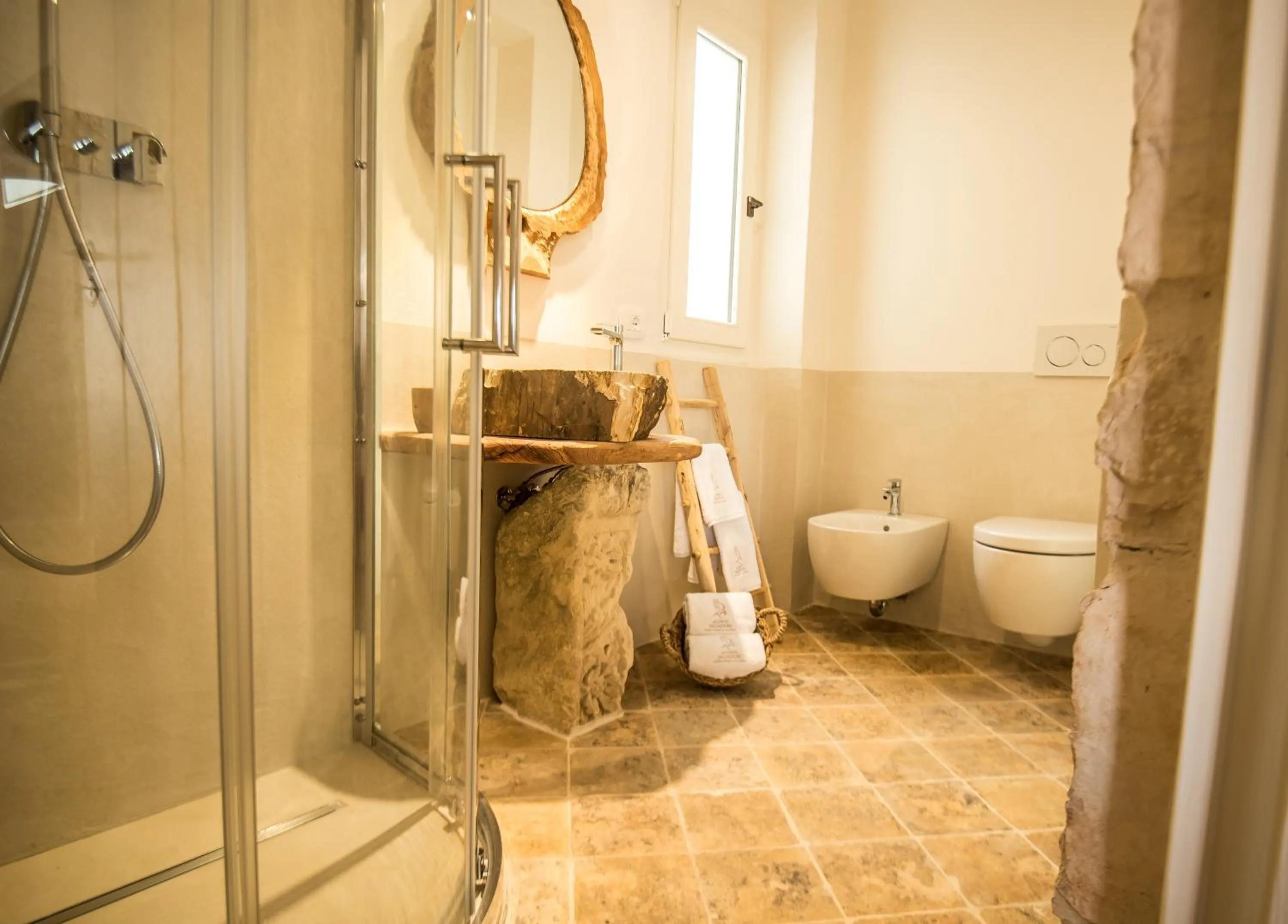 Shower in Resort La Corte Dell'Astore - Wild in Style Resort