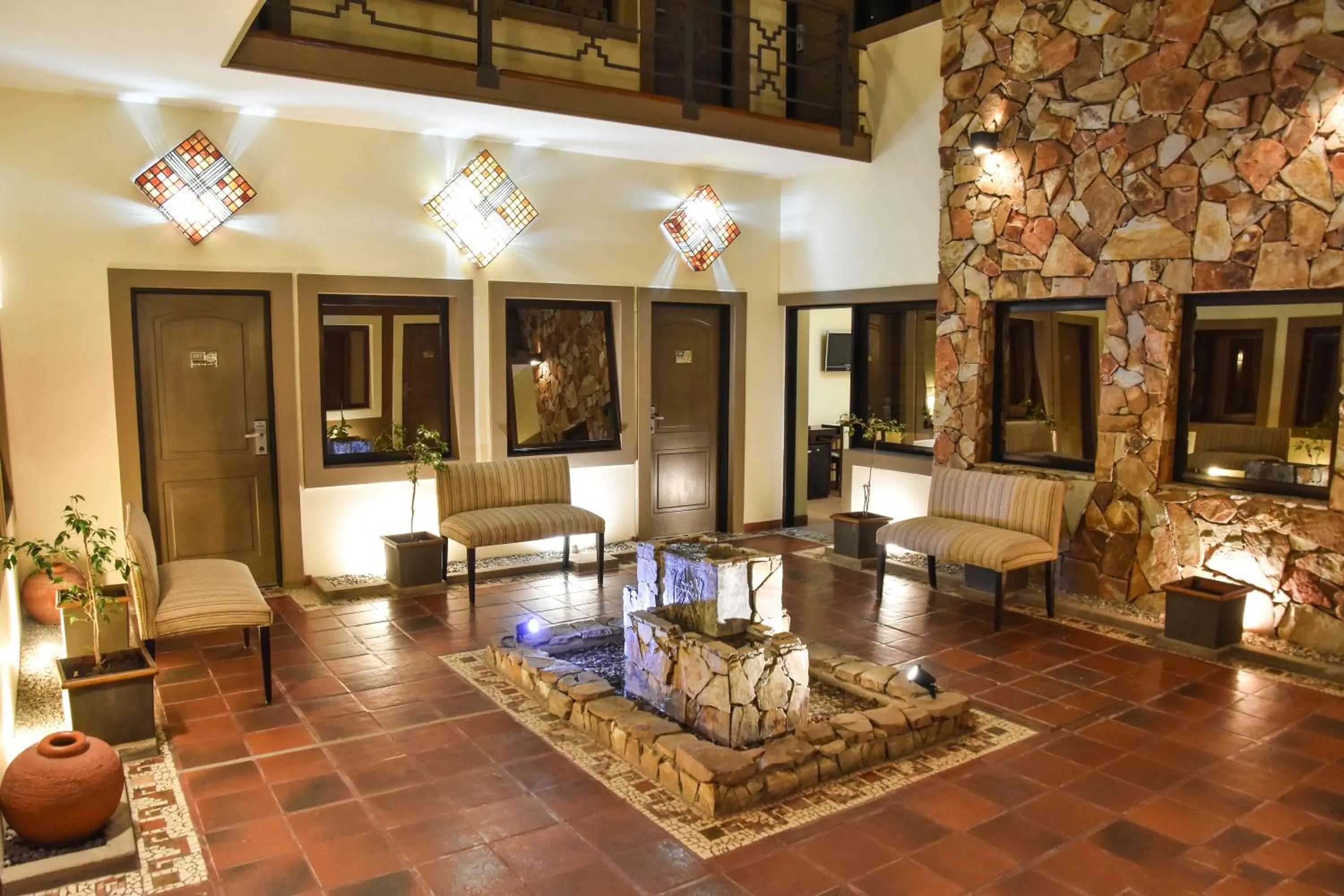 Floor plan in Hotel Inkai